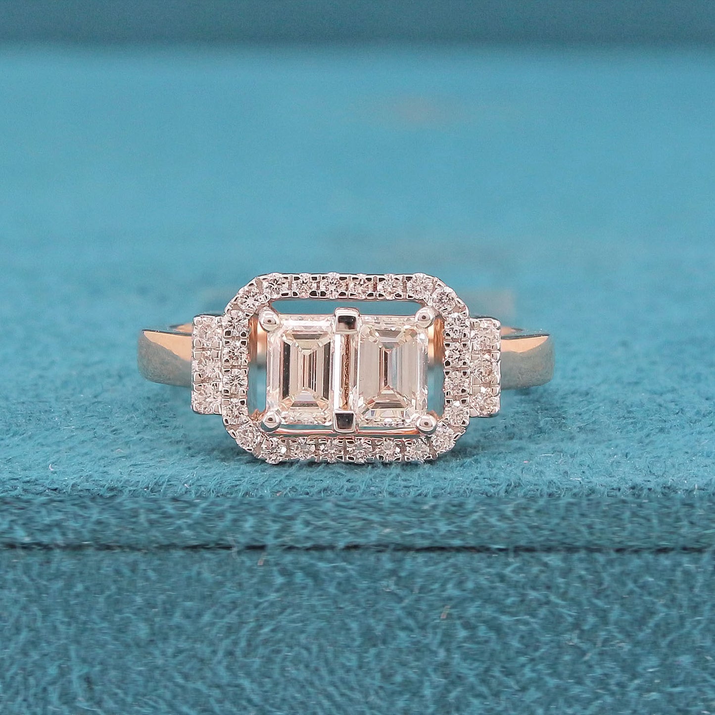 Halene Halo Diamond Eternity Ring