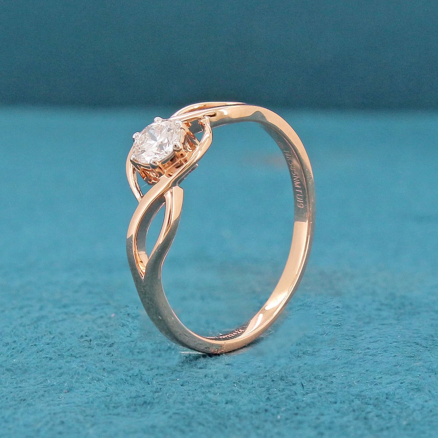 Elyse Solitaire Diamond Ring