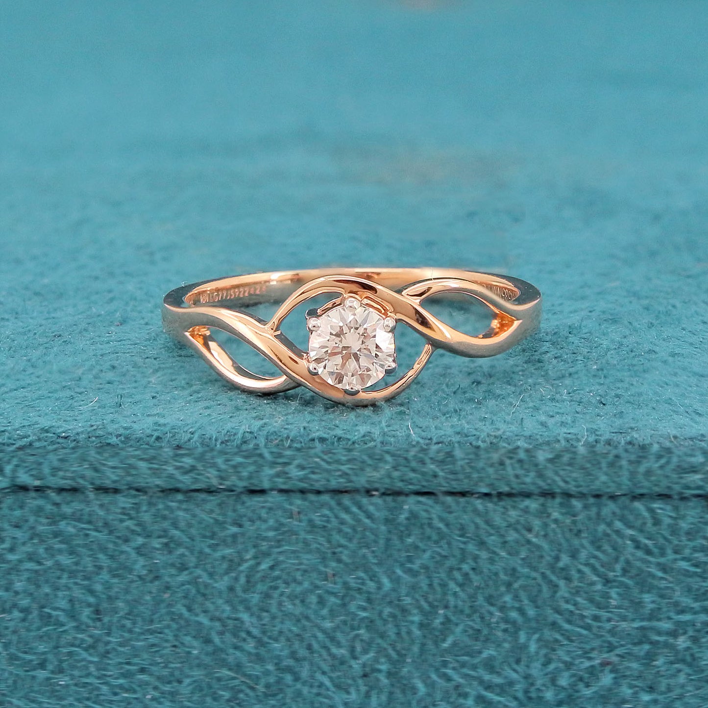Elyse Solitaire Diamond Ring