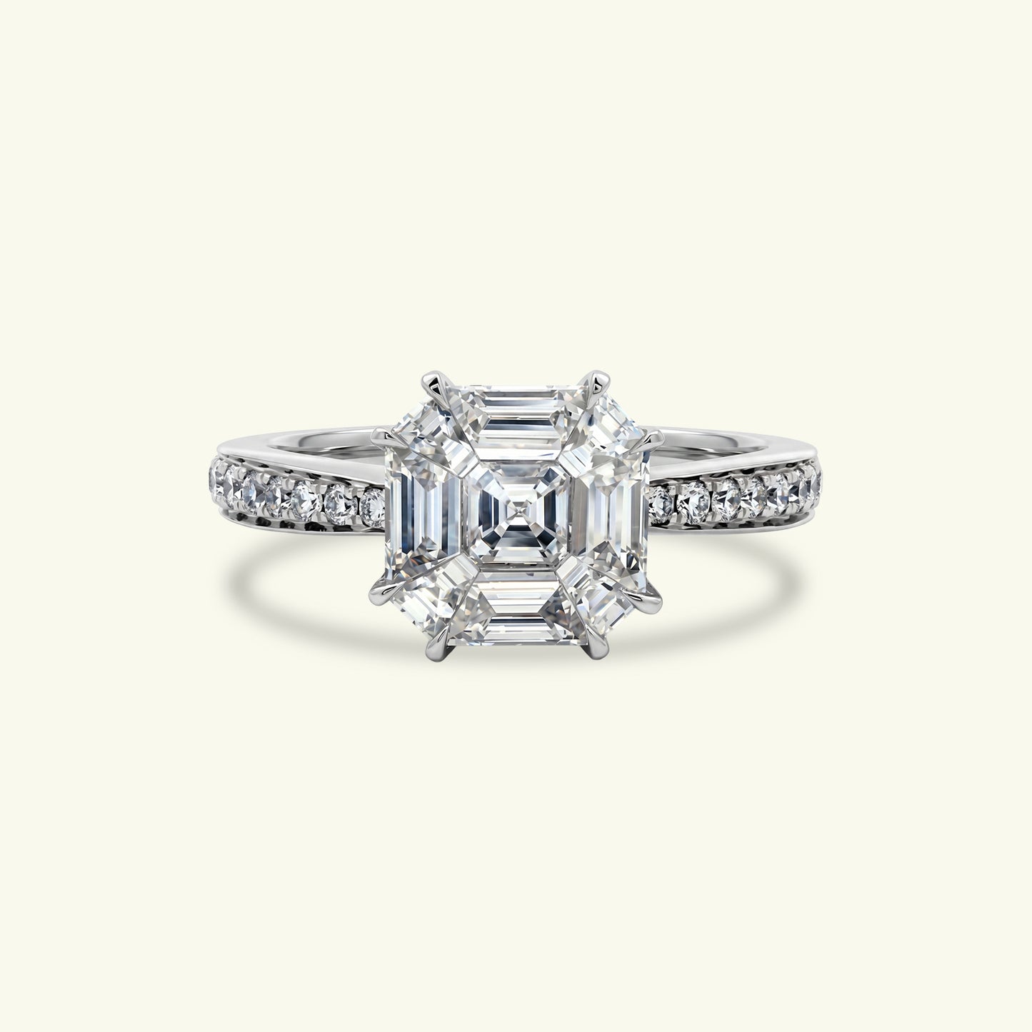 Zanira Solitaire Diamond Engagement Ring