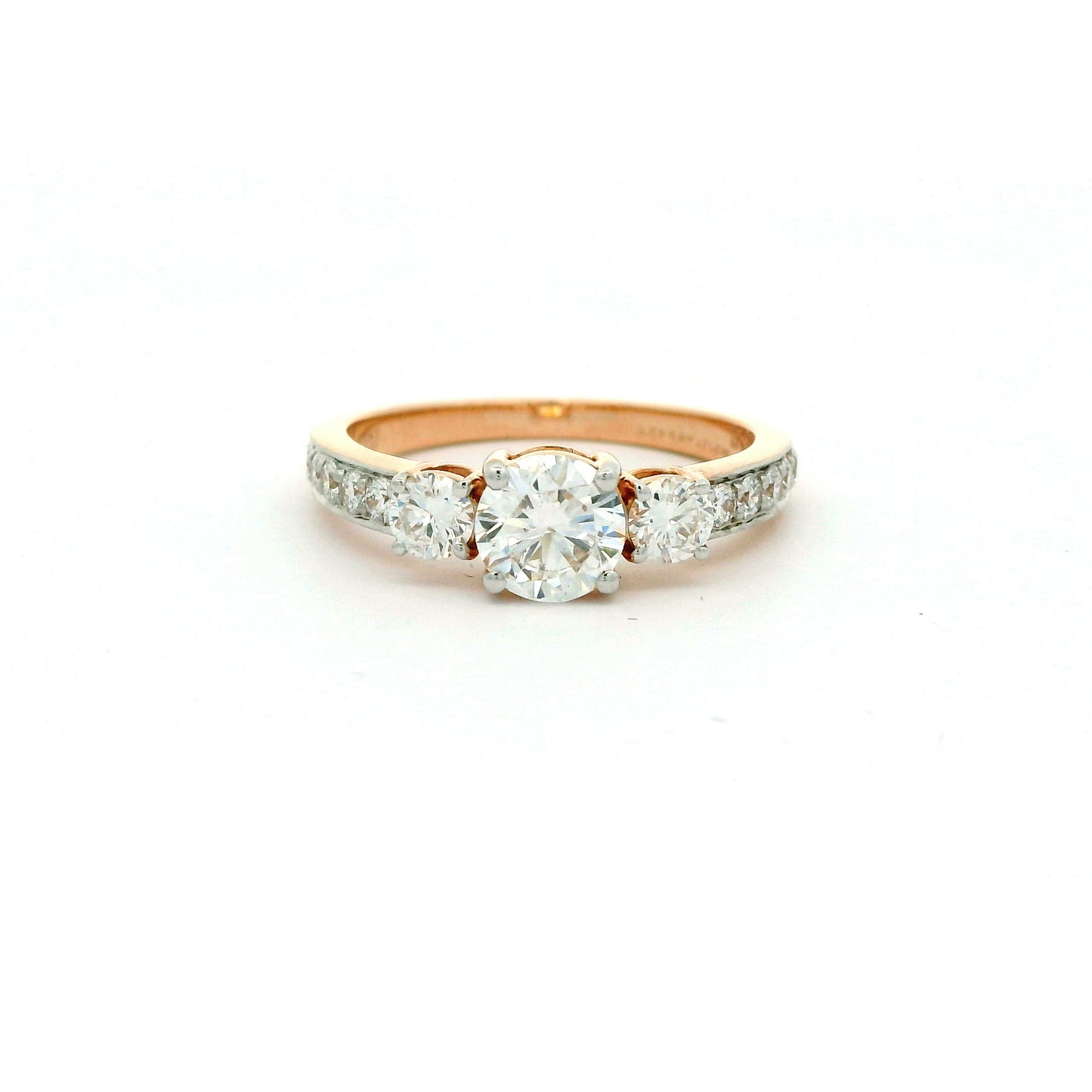 Evara Solitaire Diamond Engagement Ring