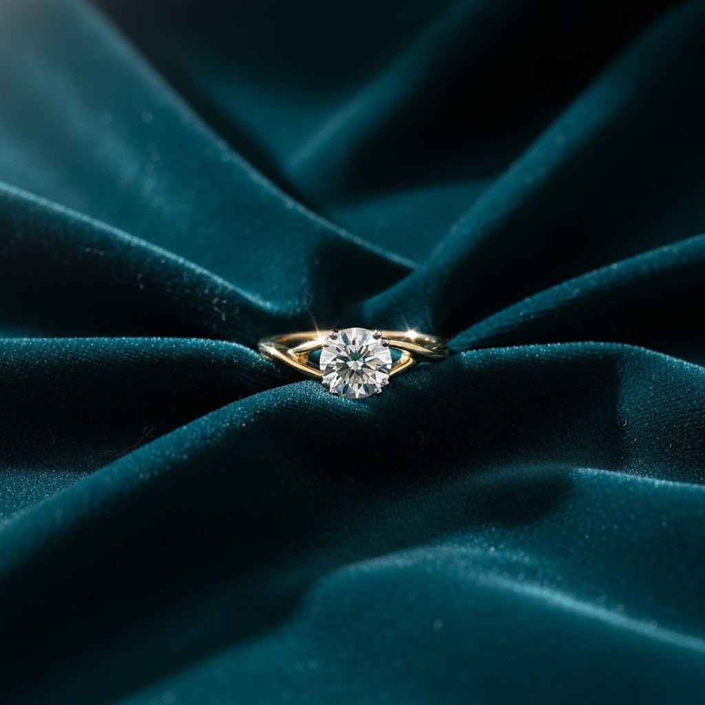 Elisia Solitaire Diamond Engagement Ring