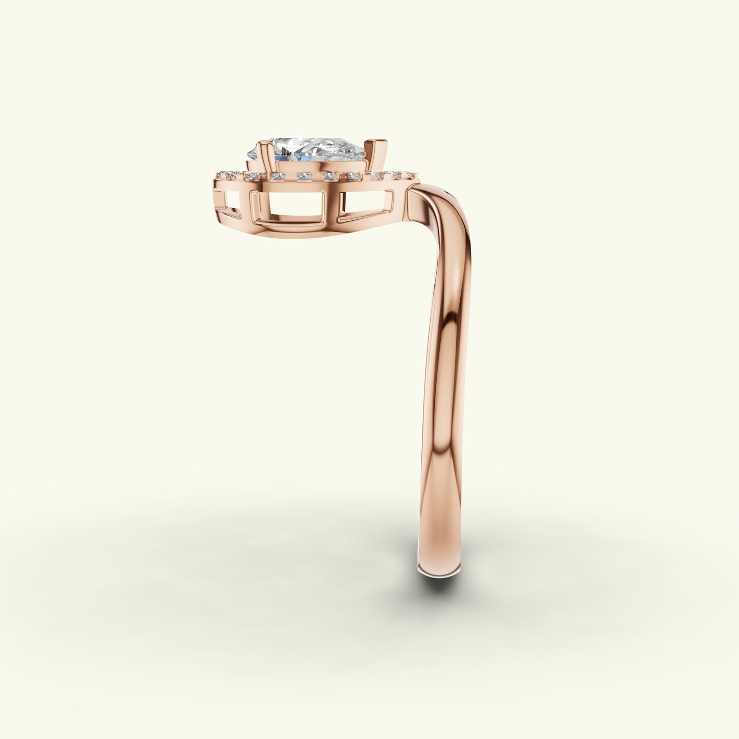 Miren Crest Diamond Dailywear Ring