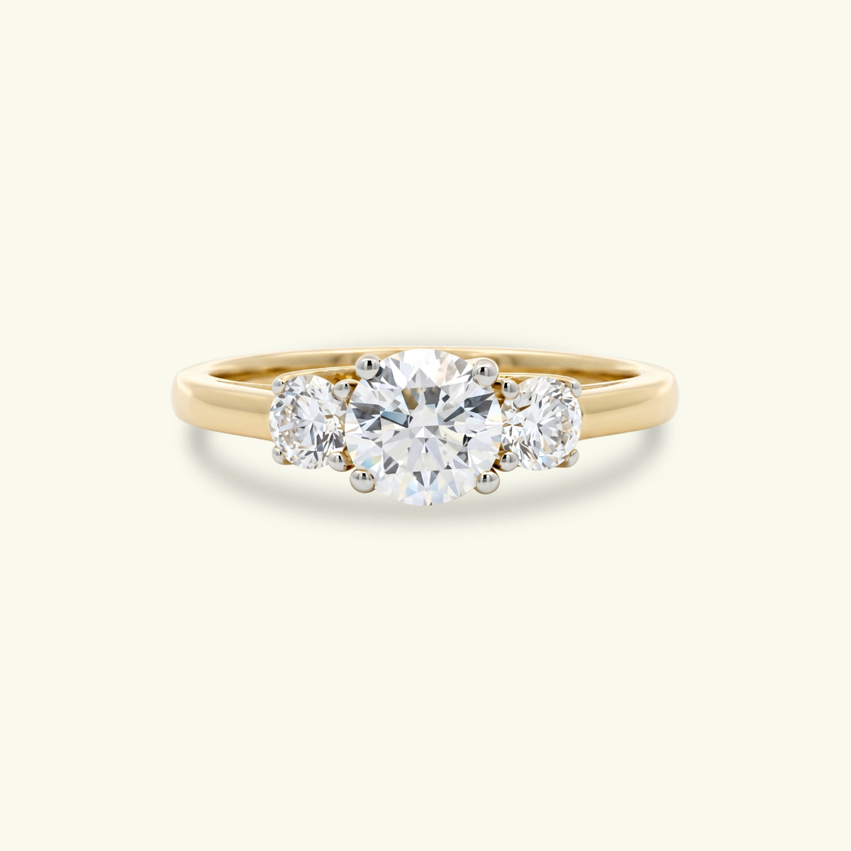 Alena Crest Diamond Engagement Ring