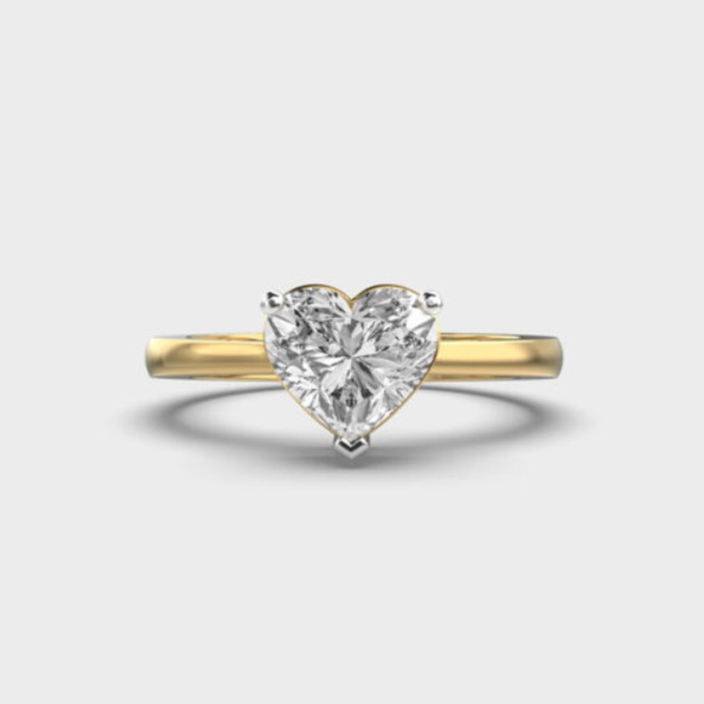 Selune Solitaire Diamond Engagement Ring