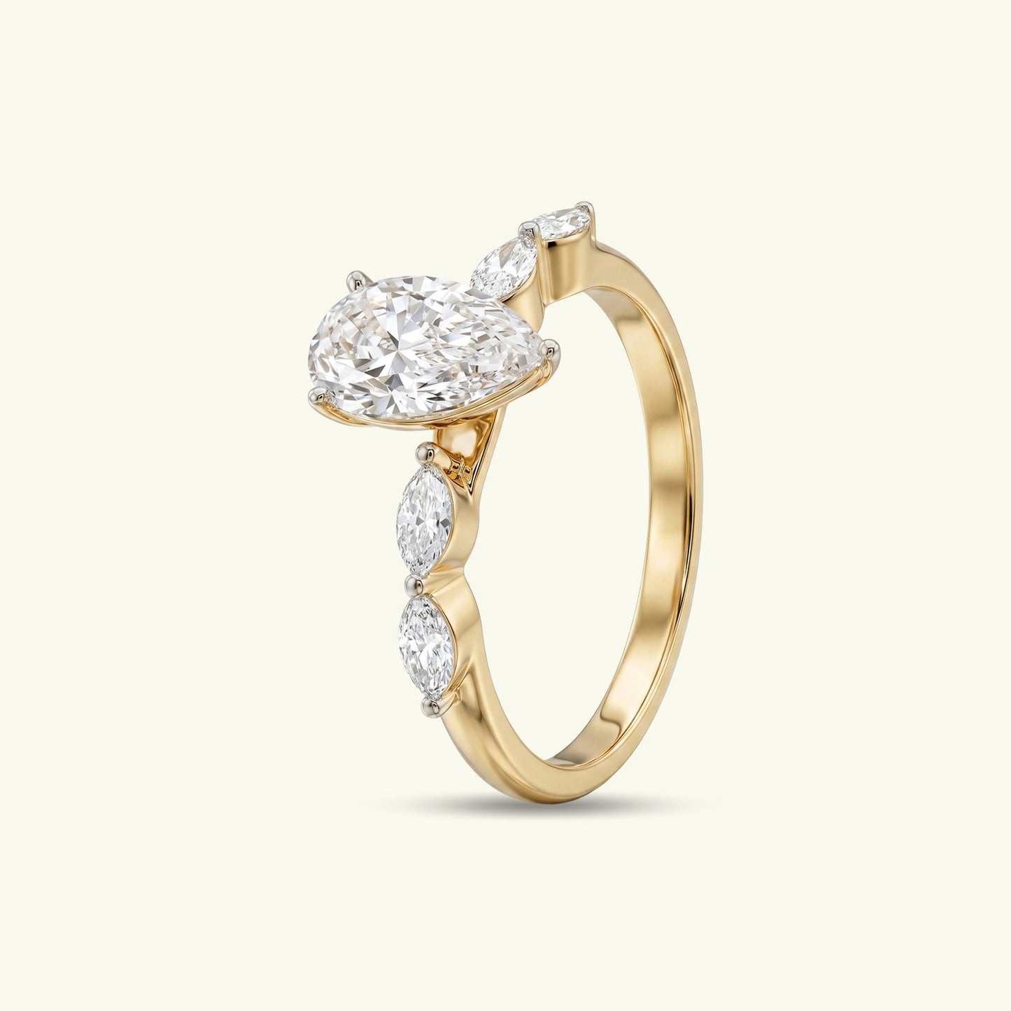 Serene Solitaire Diamond Dailywear Ring