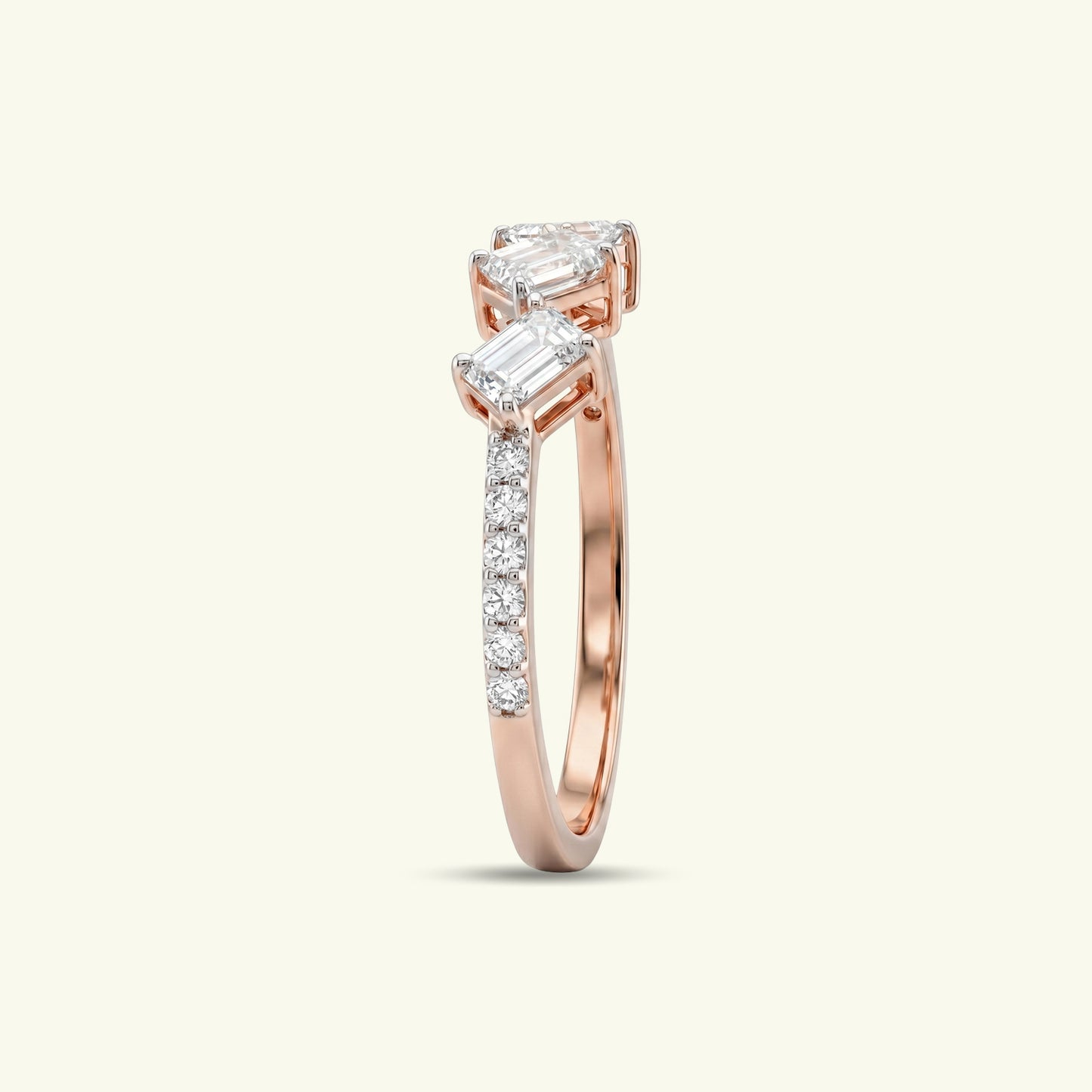Nayela Crest Diamond Ring