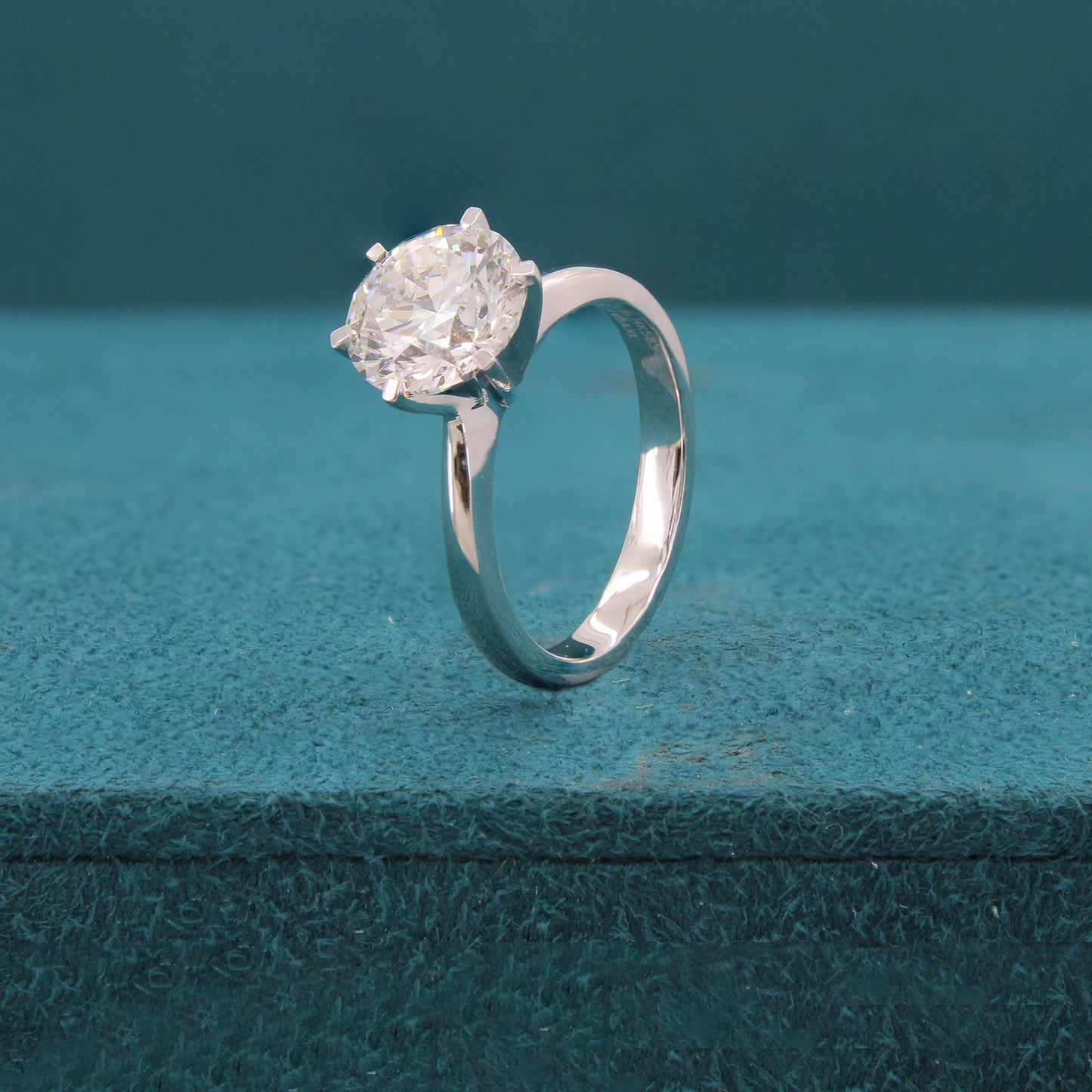 Elara Solitaire Diamond Ladies Ring