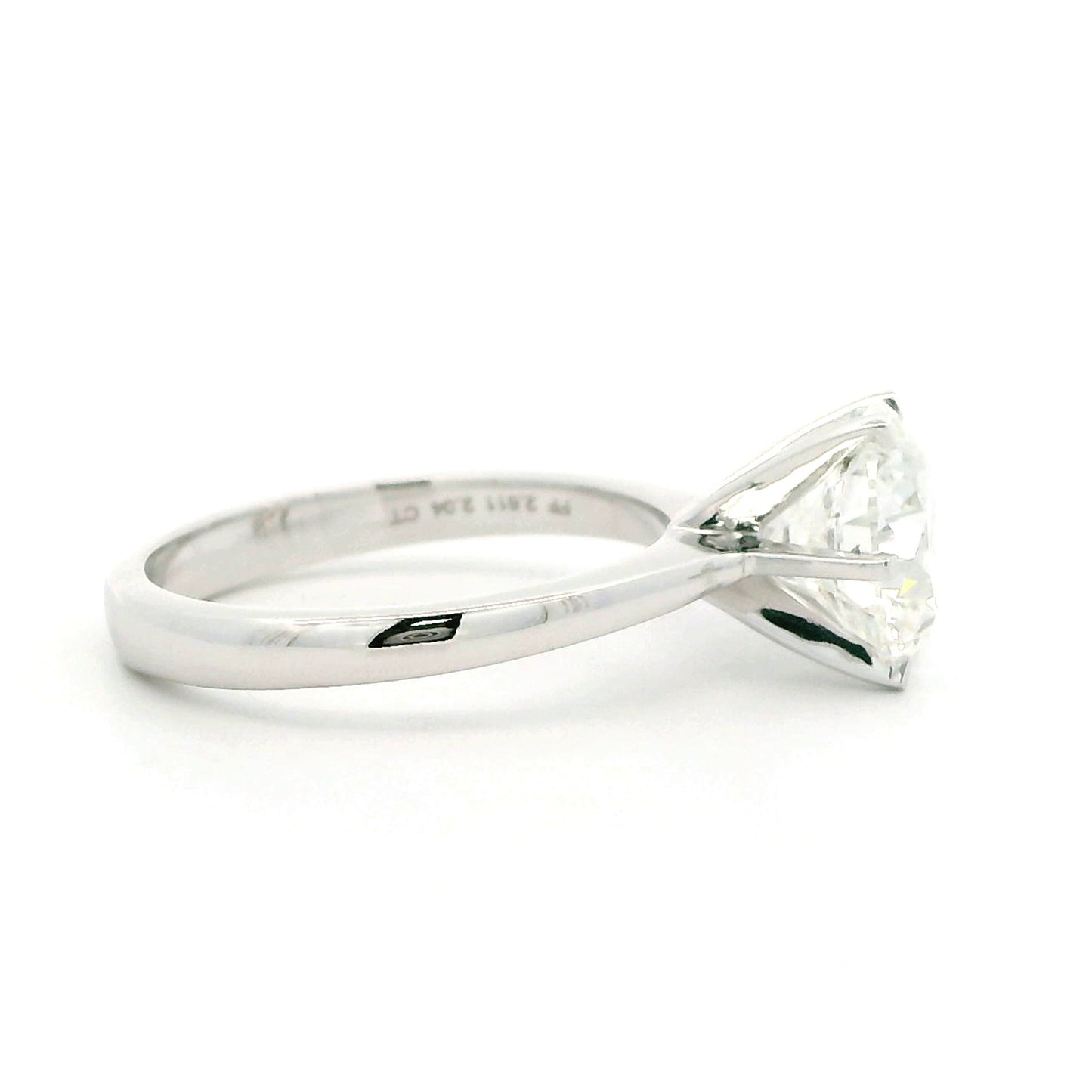 Elara Solitaire Diamond Ladies Ring