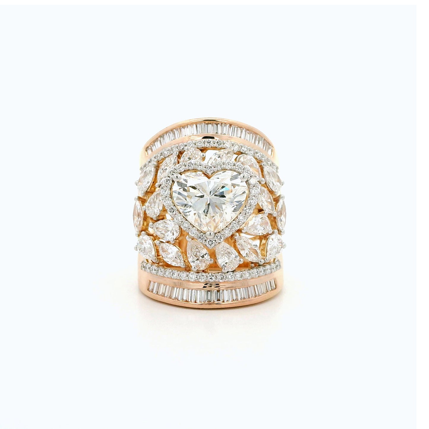 Thalira Fancy Diamond Cocktail Ring