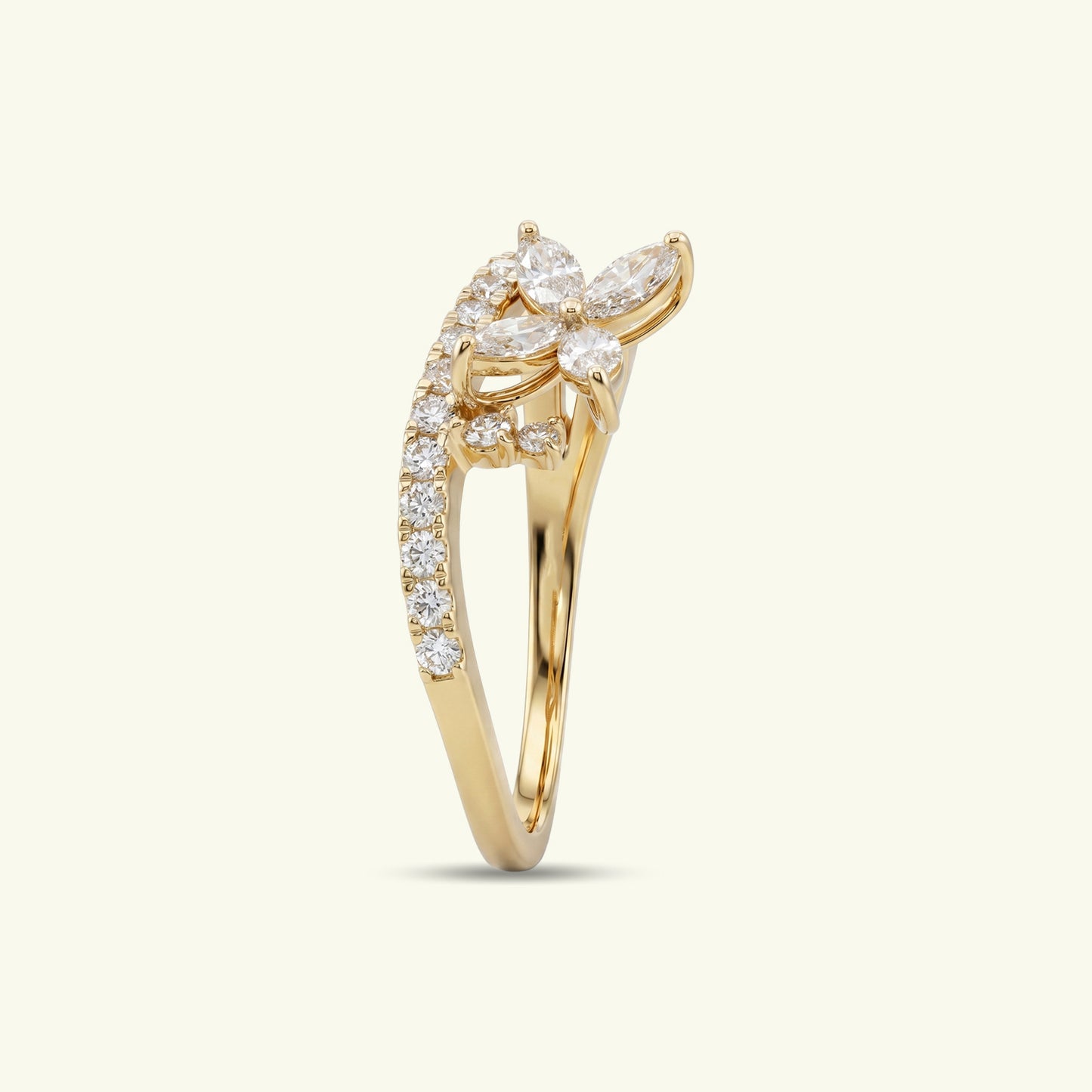 Elyndra Bloom Diamond Ring