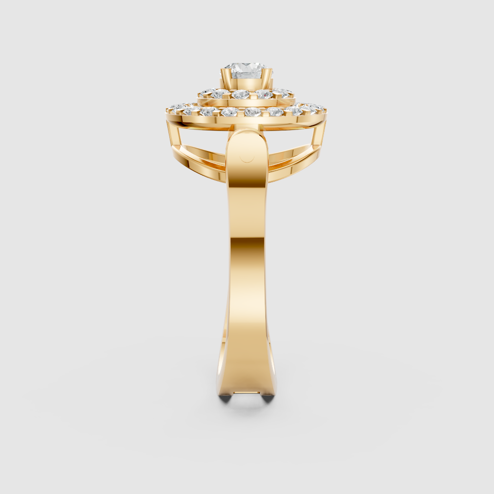 Erina Halo Diamond Ring