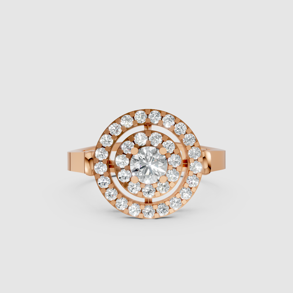 Erina Halo Diamond Ring