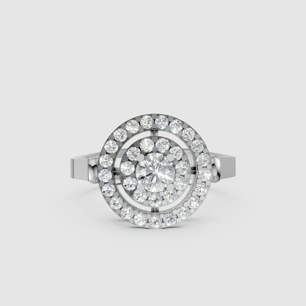 Erina Halo Diamond Ring
