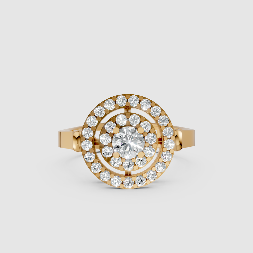 Erina Halo Diamond Ring