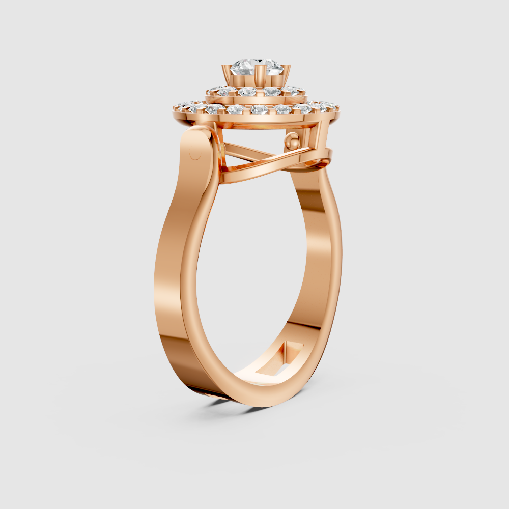 Erina Halo Diamond Ring