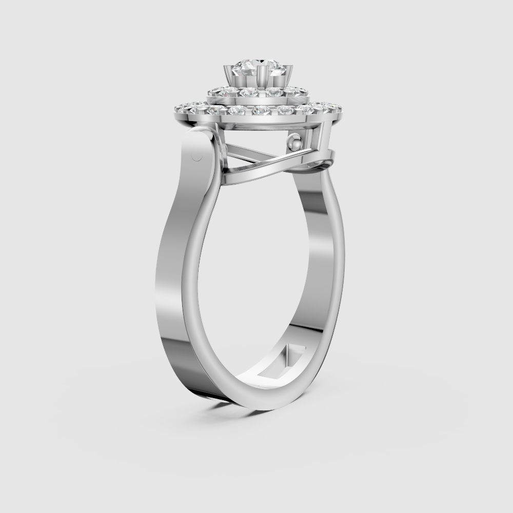 Erina Halo Diamond Ring