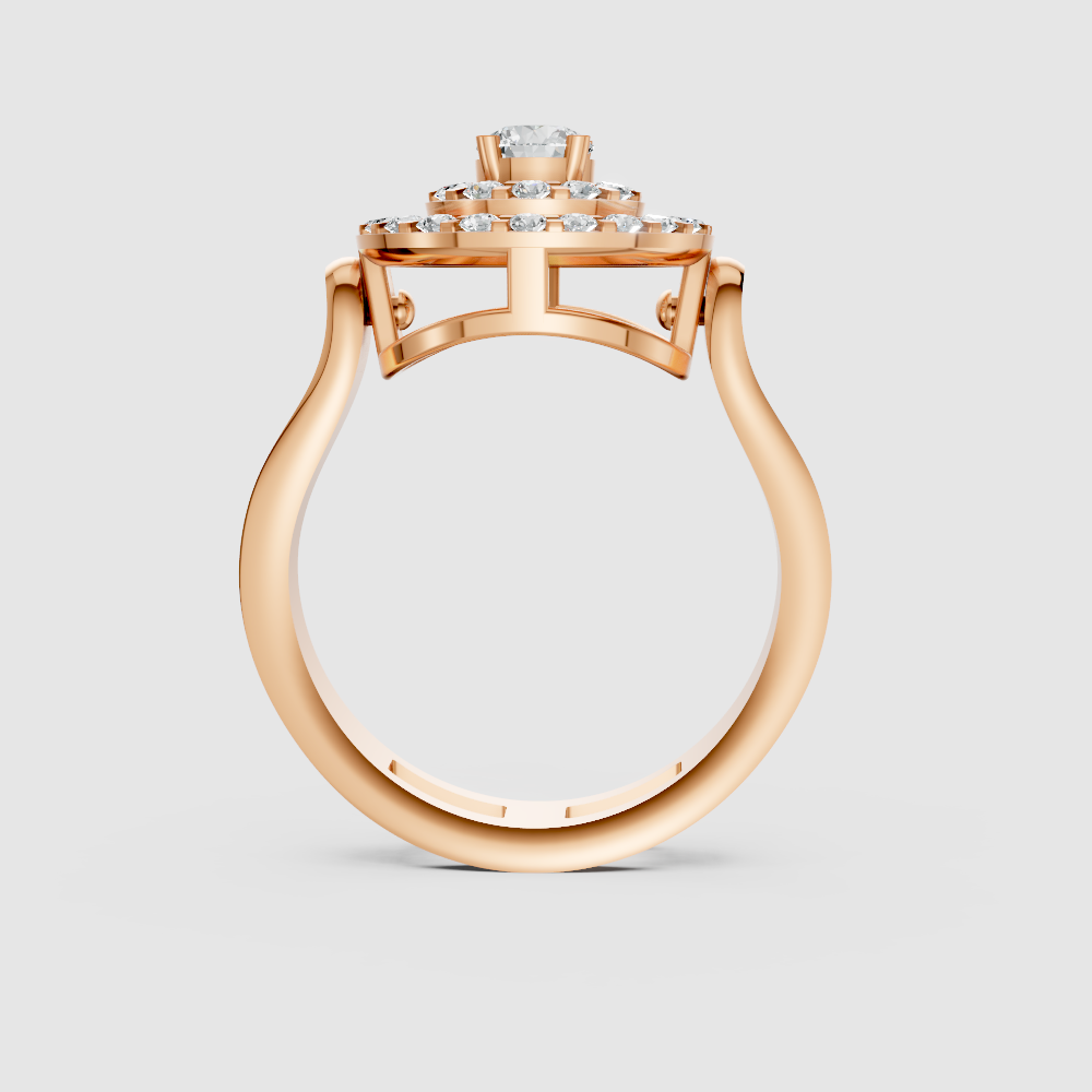 Erina Halo Diamond Ring