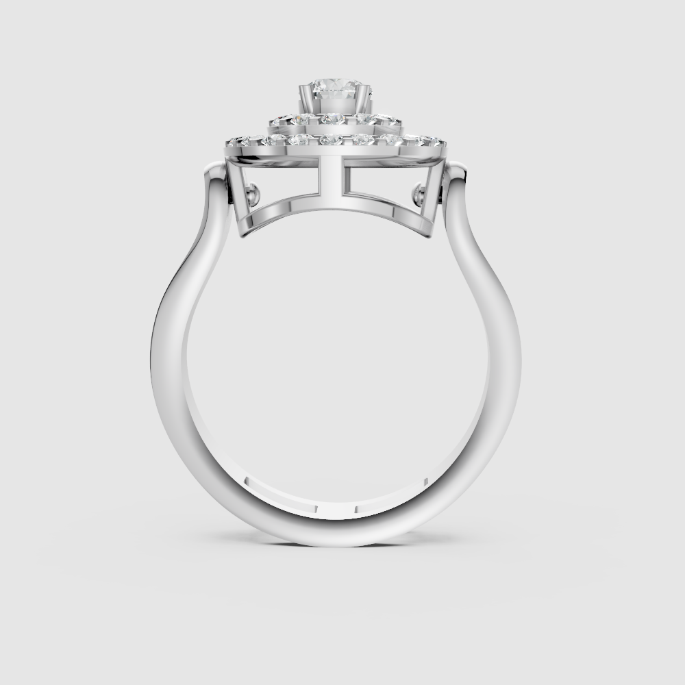 Erina Halo Diamond Ring