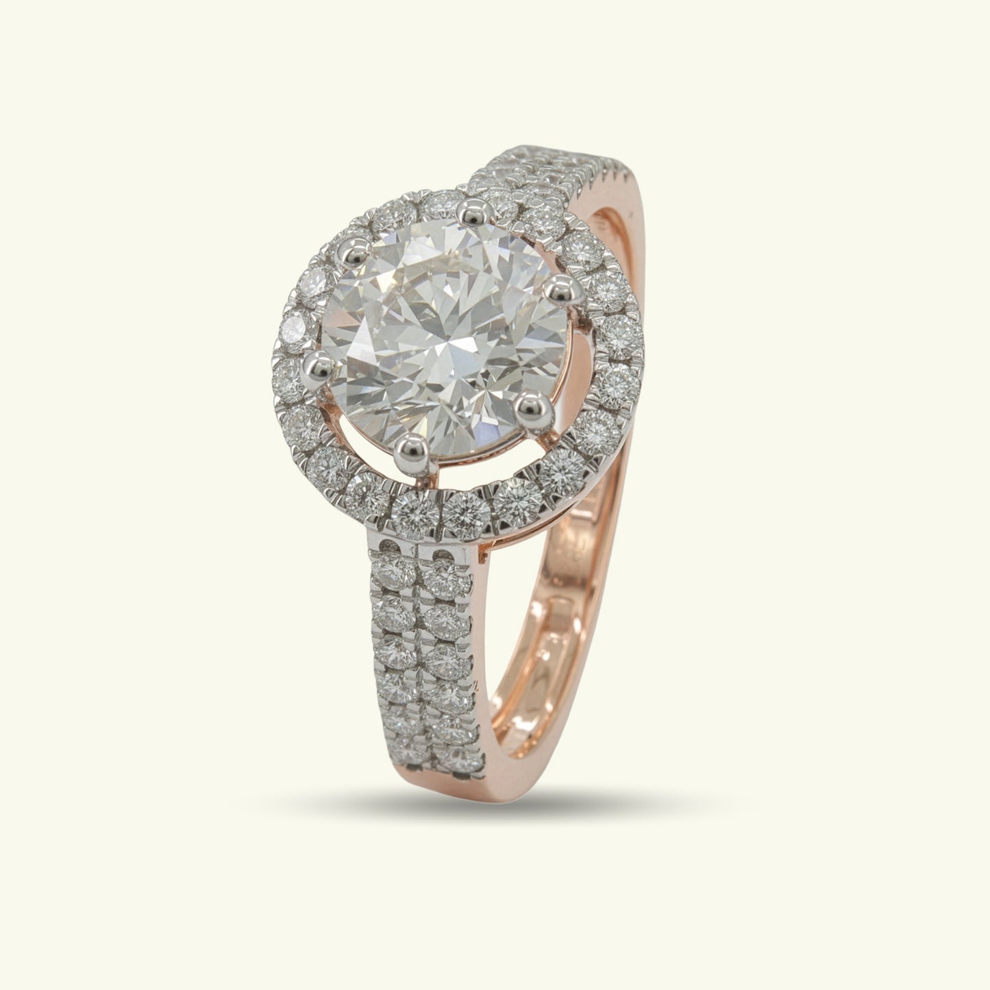 Mirava Veil Diamond Solitaire Ring