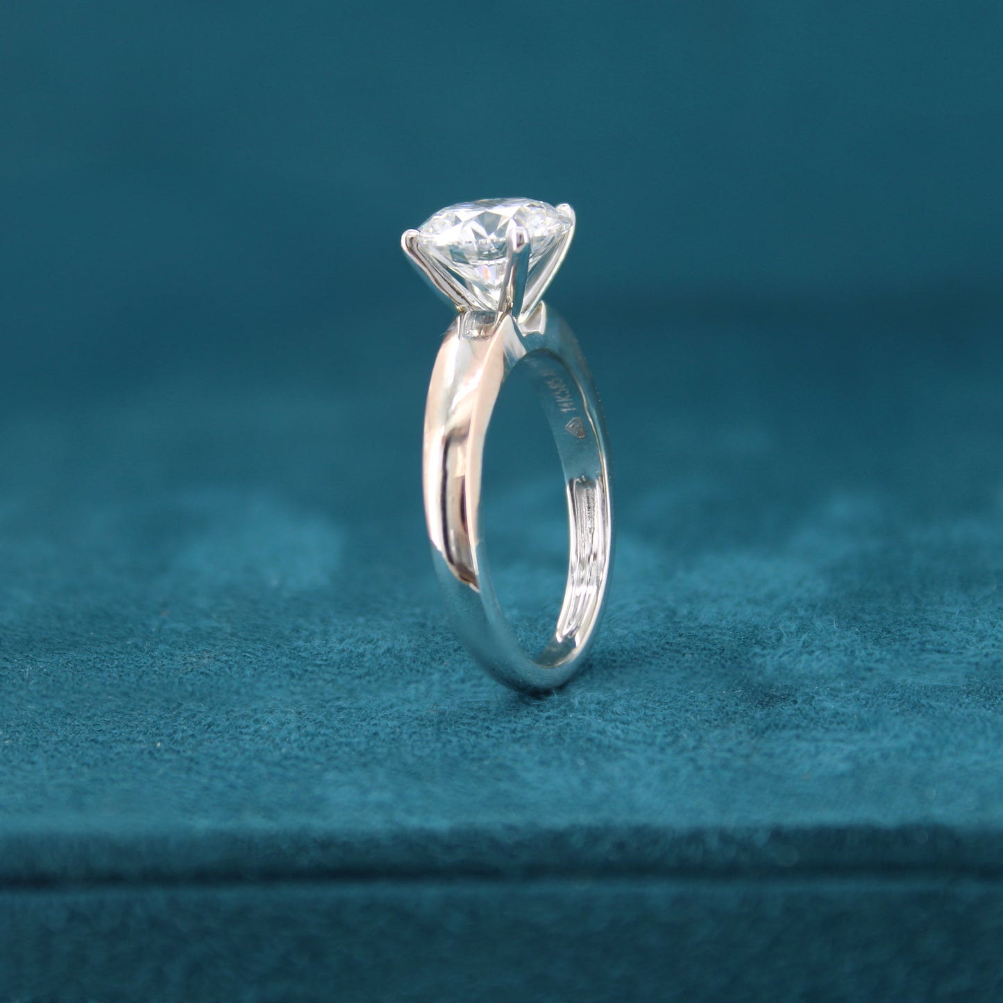 Elwyn Crest Diamond Engagement Ring
