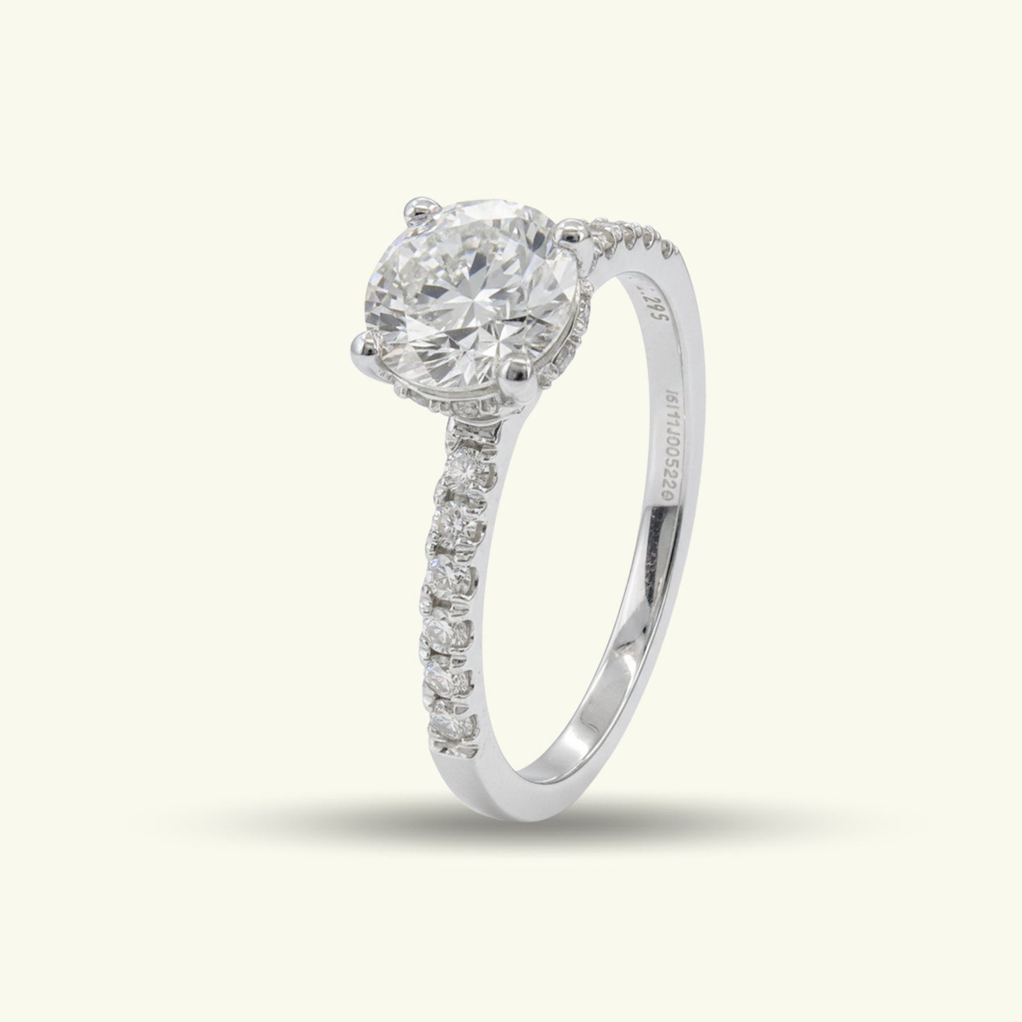 Elanora Classic Diamond Engagement Ring