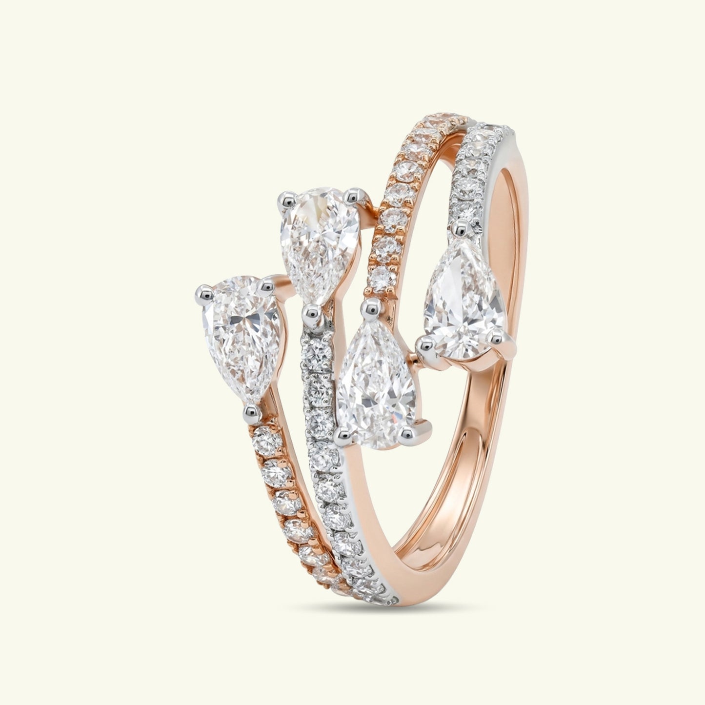 Mystiq Fancy Shape Diamond Cocktail Ring