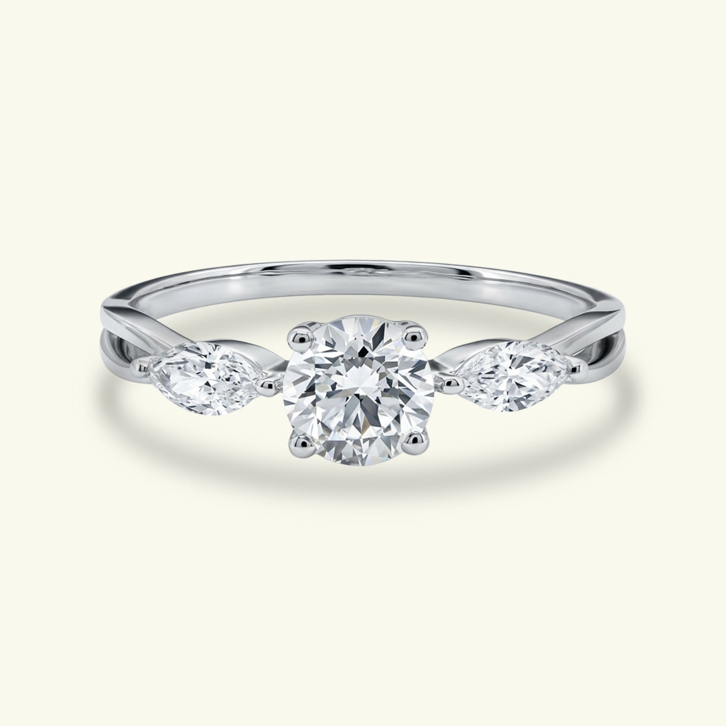 Seraphine Heart Diamond Engagement Ring