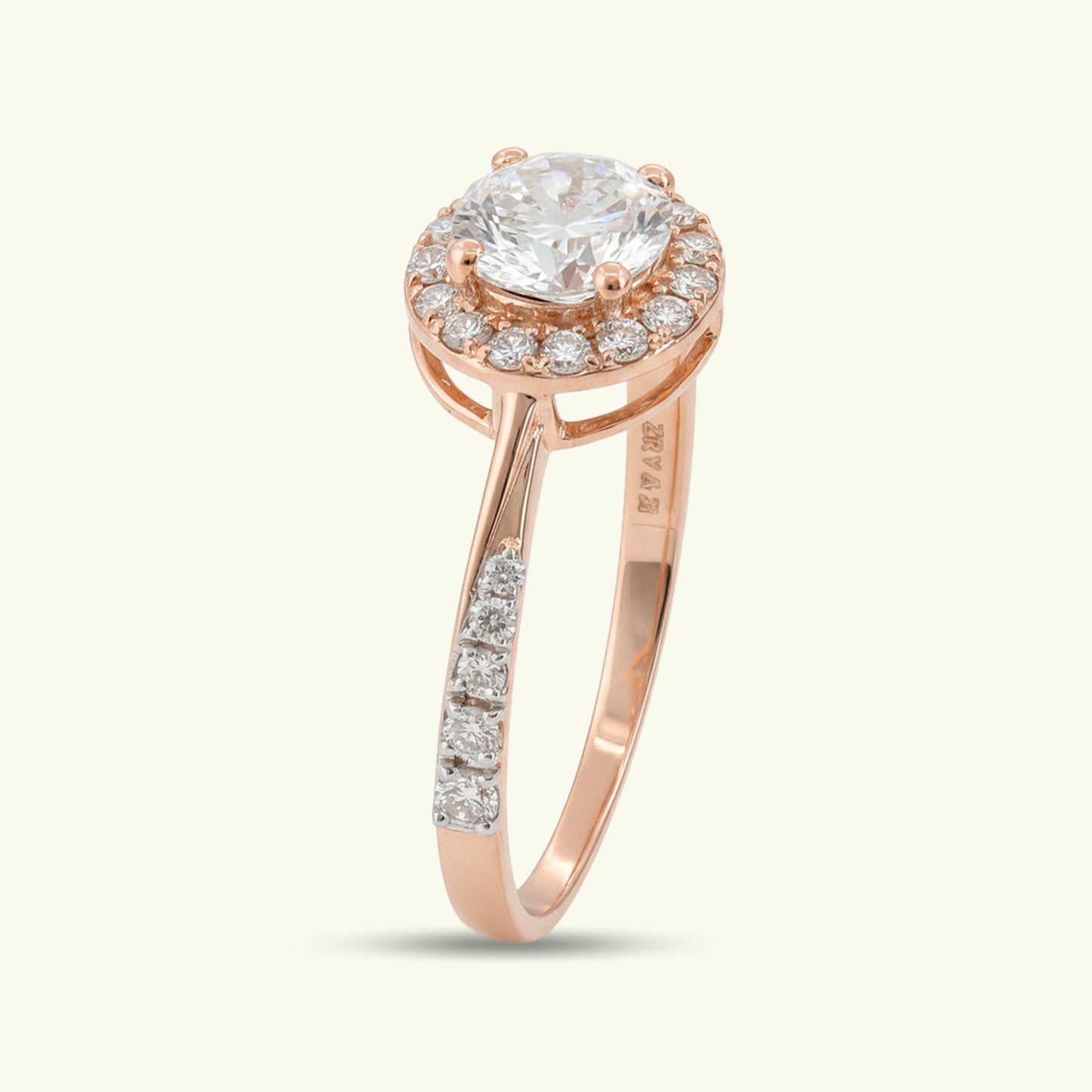 Virexa Modern Diamond Engagement Ring