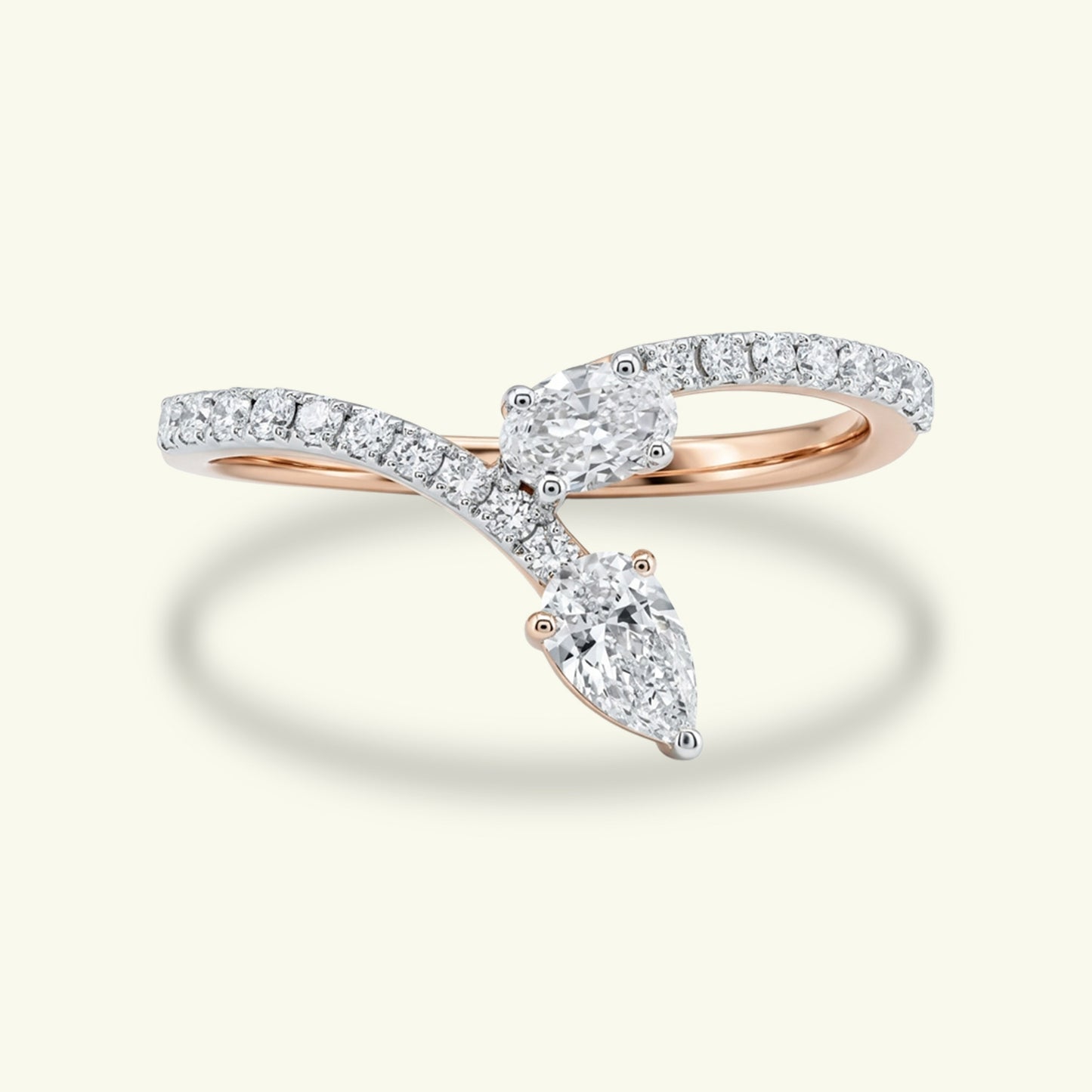 Kessia Modern Diamond Dailywear Ring