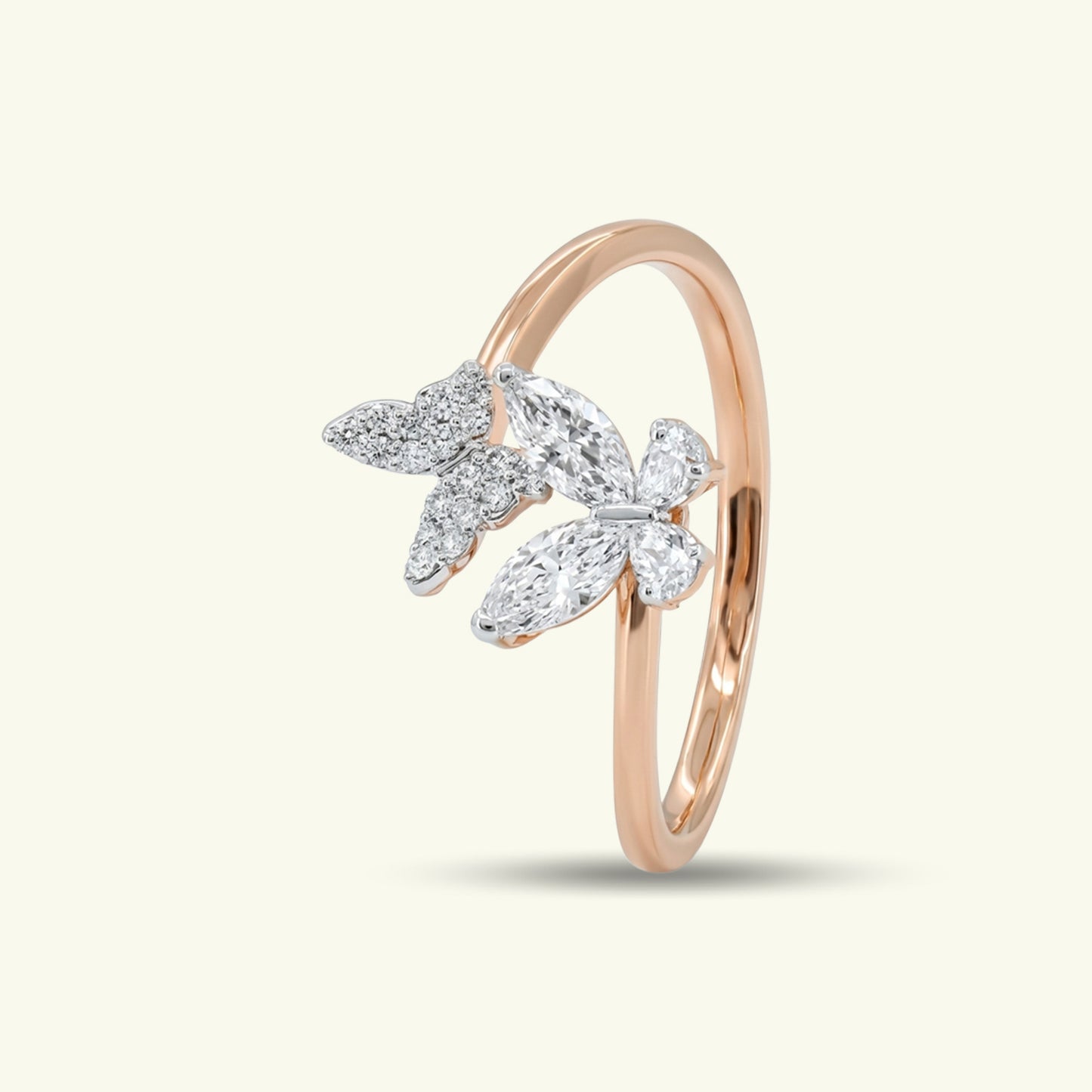Theryn Beam Diamond Ring