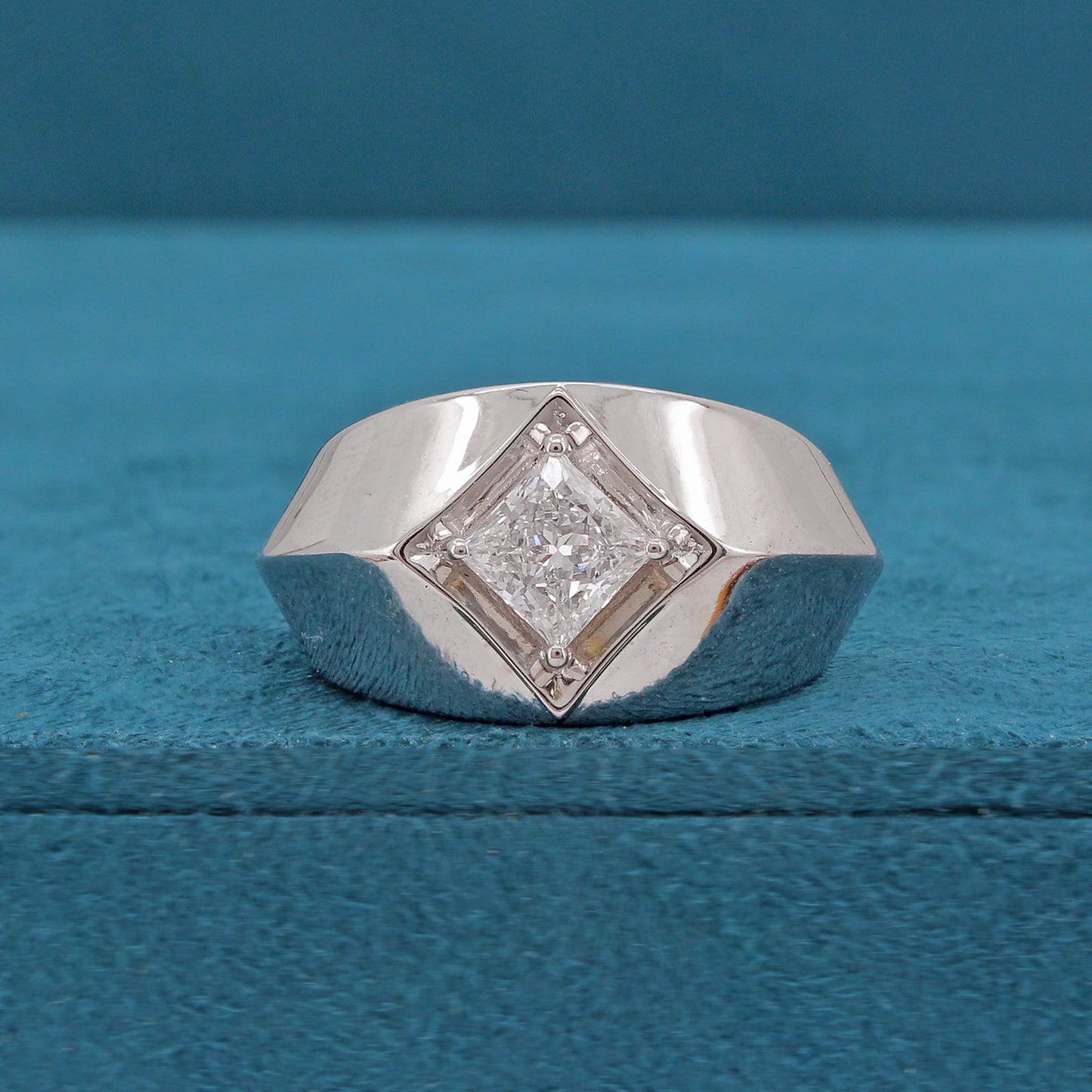 Elric Solitaire Mens Diamond Ring