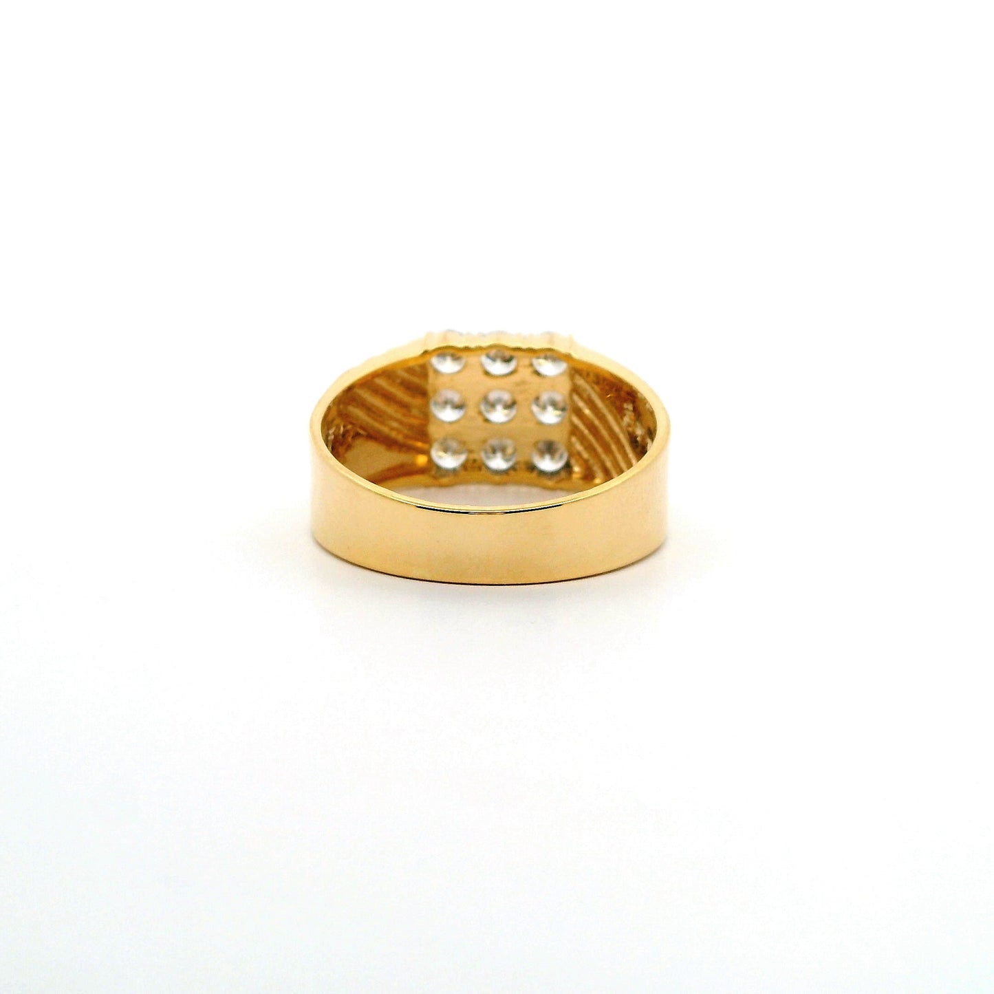 Auron Box Mens Diamond Ring