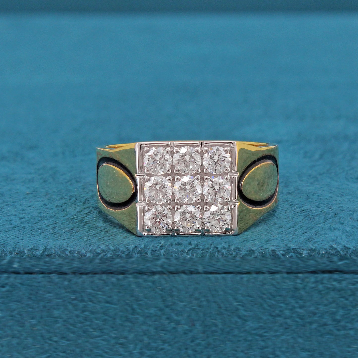 Rivan Box Mens Diamond Ring