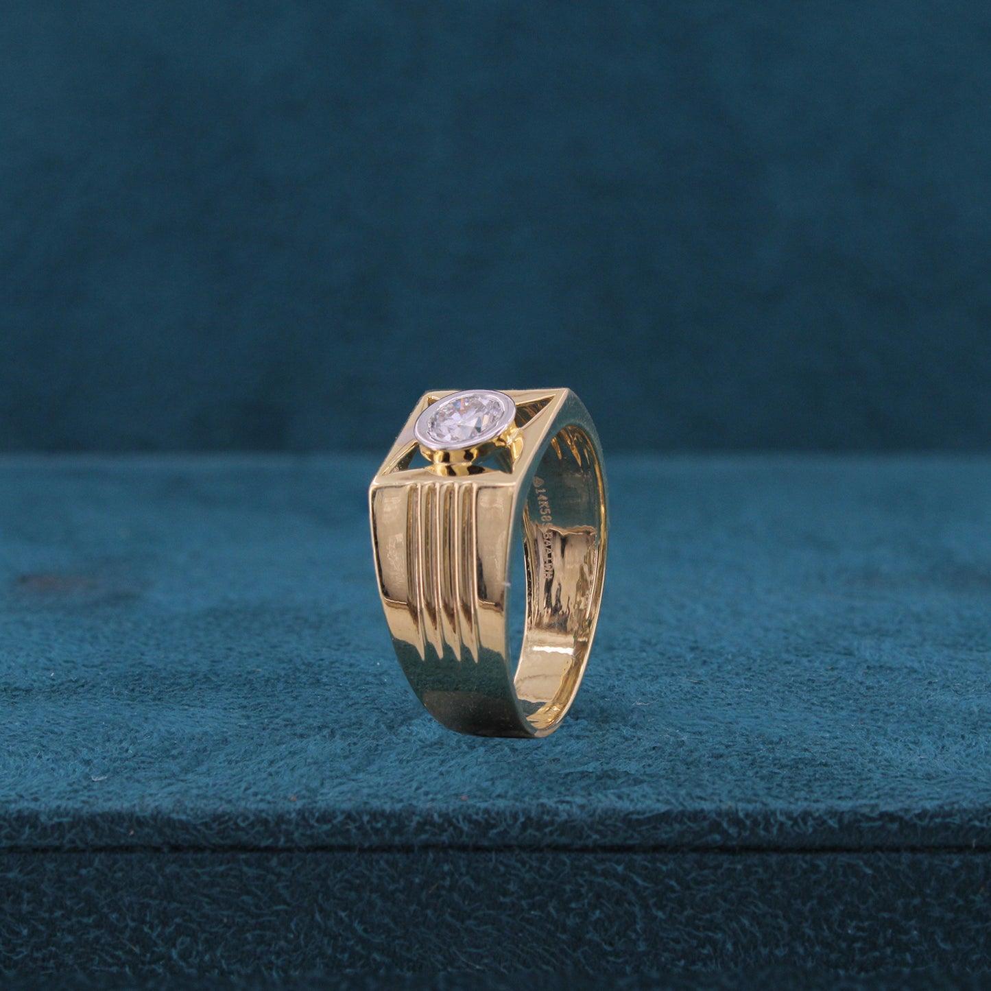 Sylric Box Mens Diamond Ring