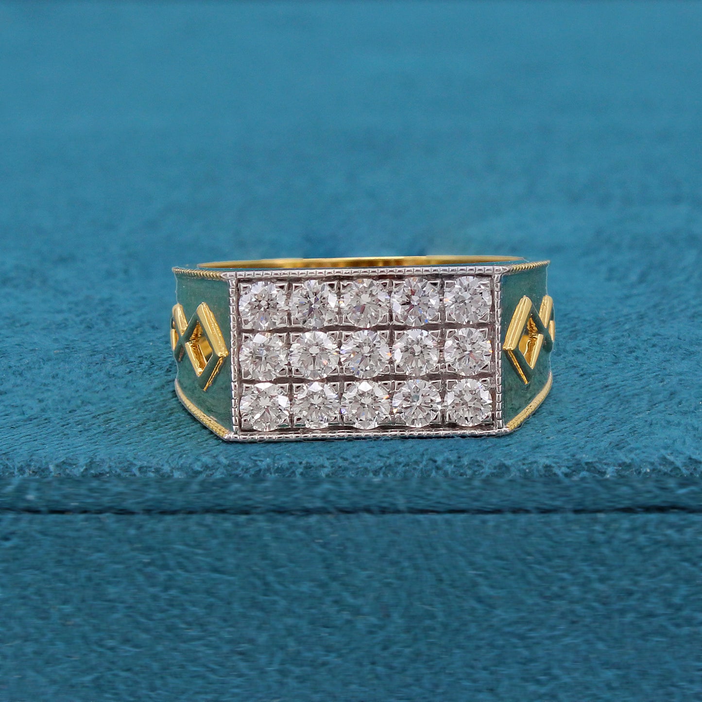 Mair Box Mens Diamond Ring