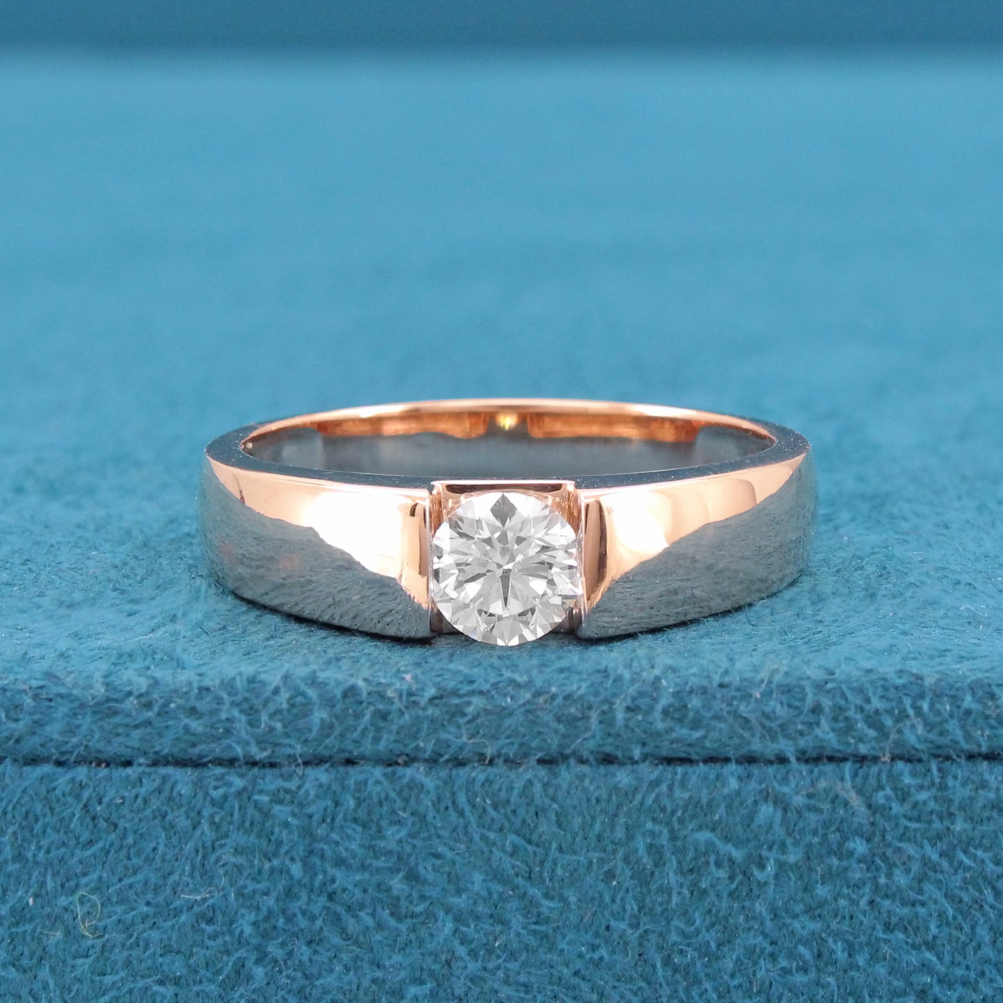 Renric Solitaire Mens Diamond Ring