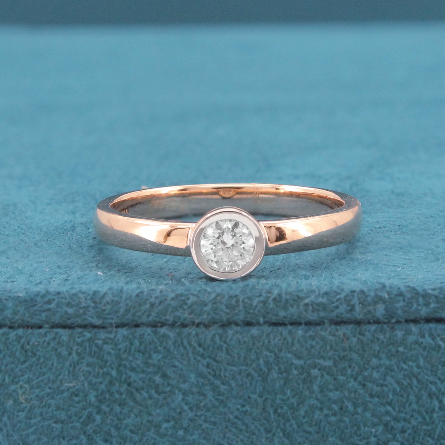 Lorven Solitaire Mens Diamond Ring