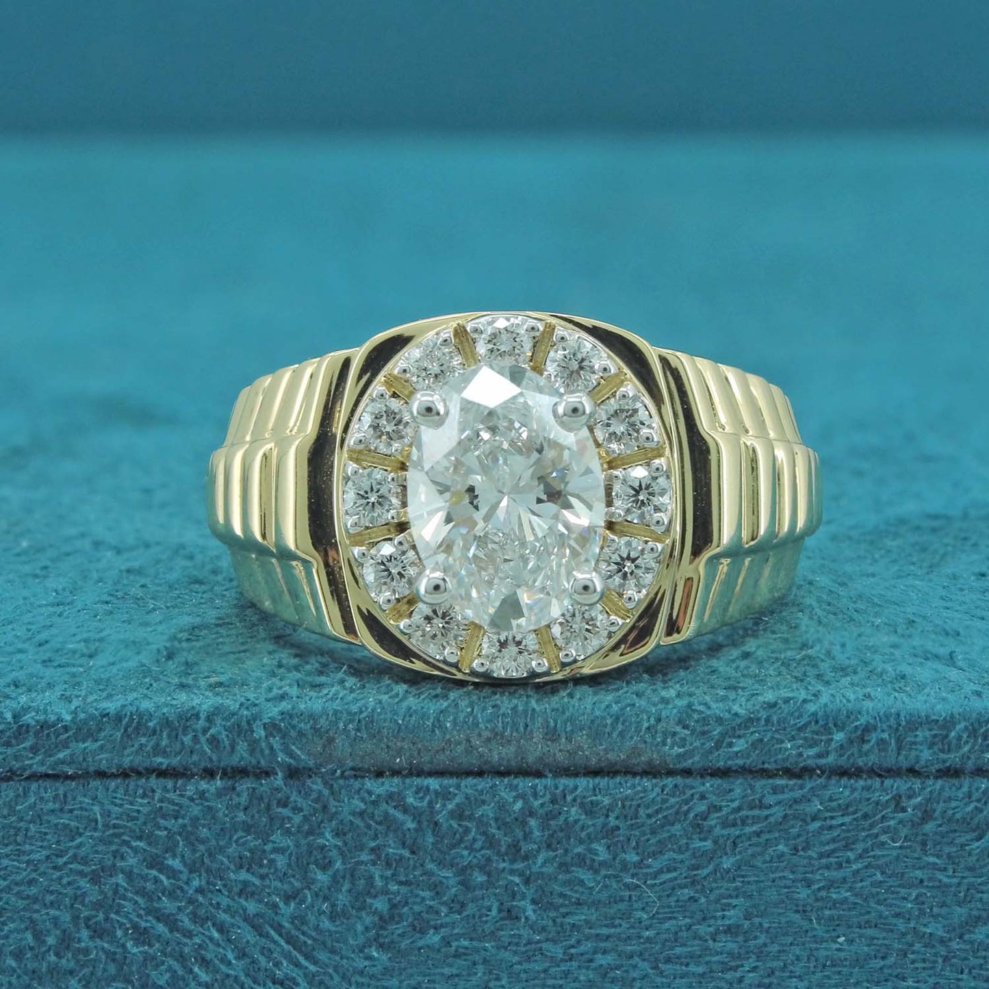 Elric Mens Diamond Ring