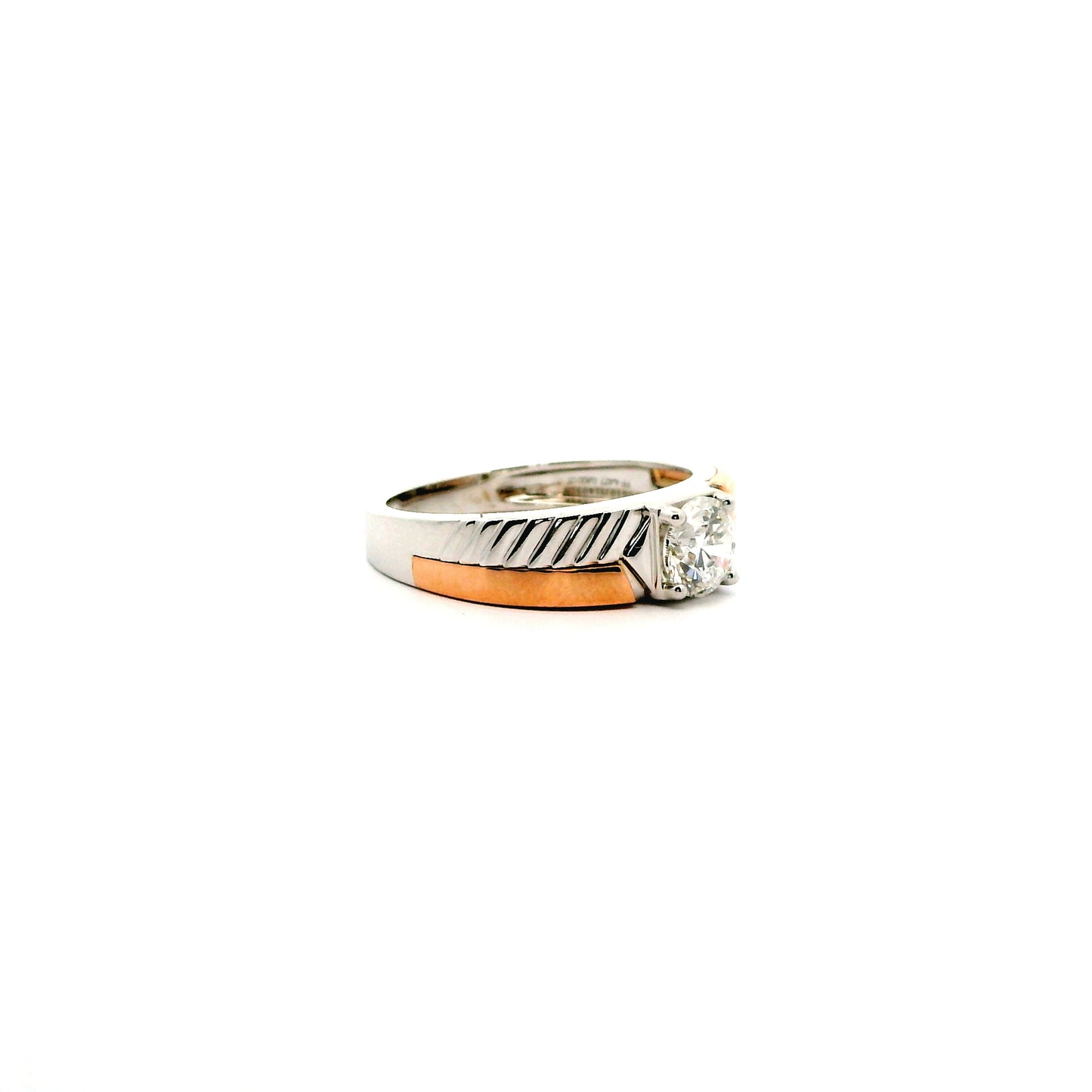 Caelric Solitaire Mens Diamond Ring
