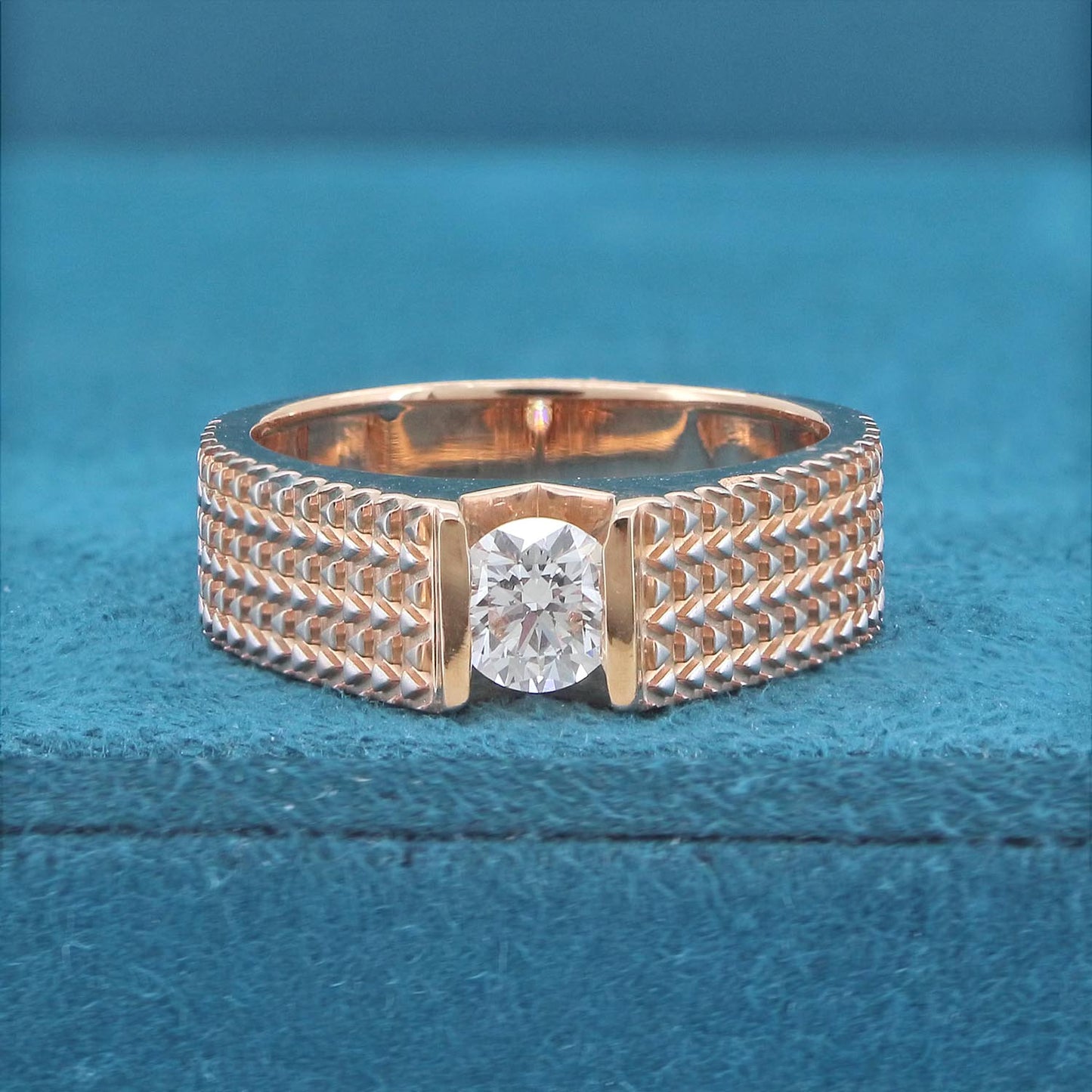 Torien Band Mens Diamond Ring