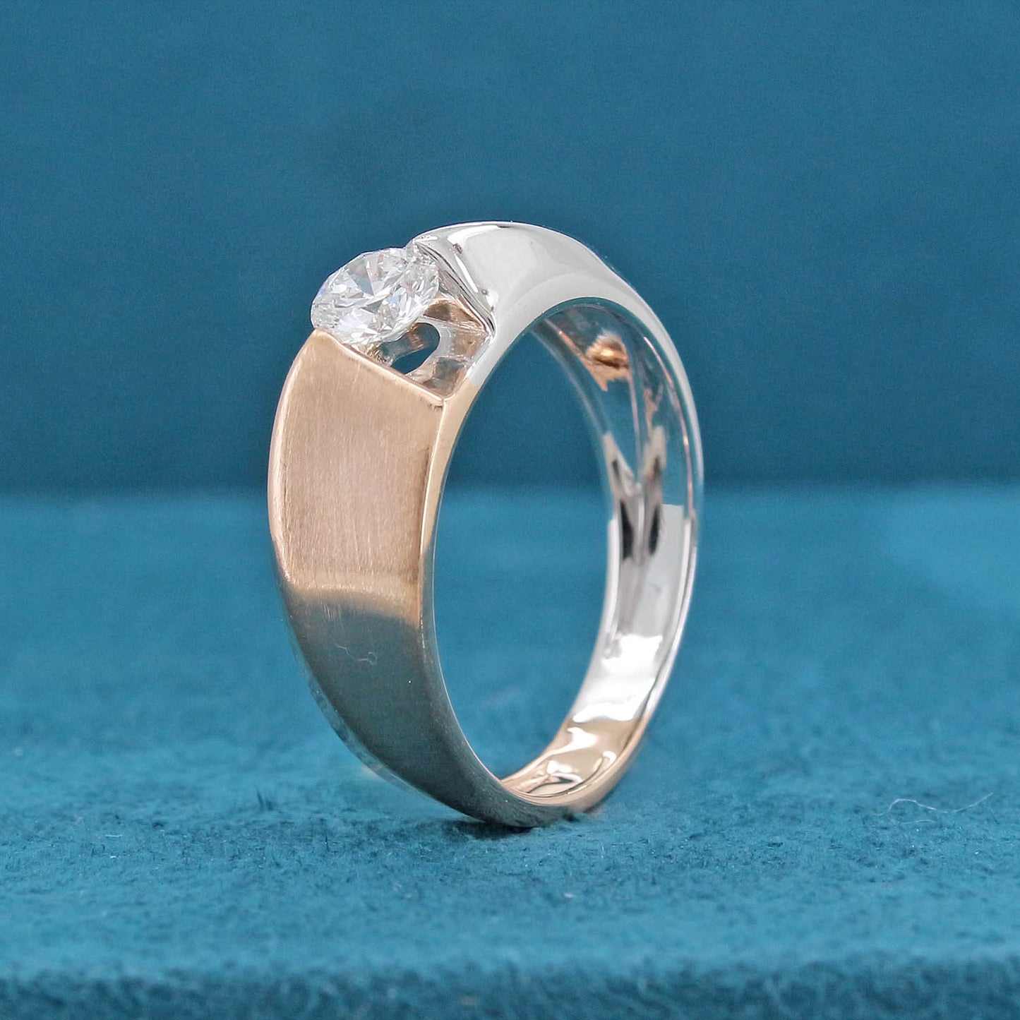 Malric Band Mens Diamond Ring