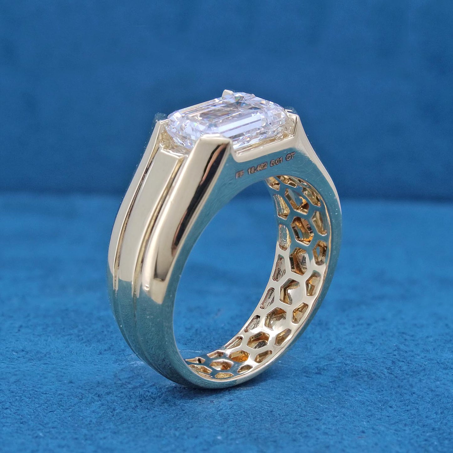 Vael Box Mens Diamond Ring