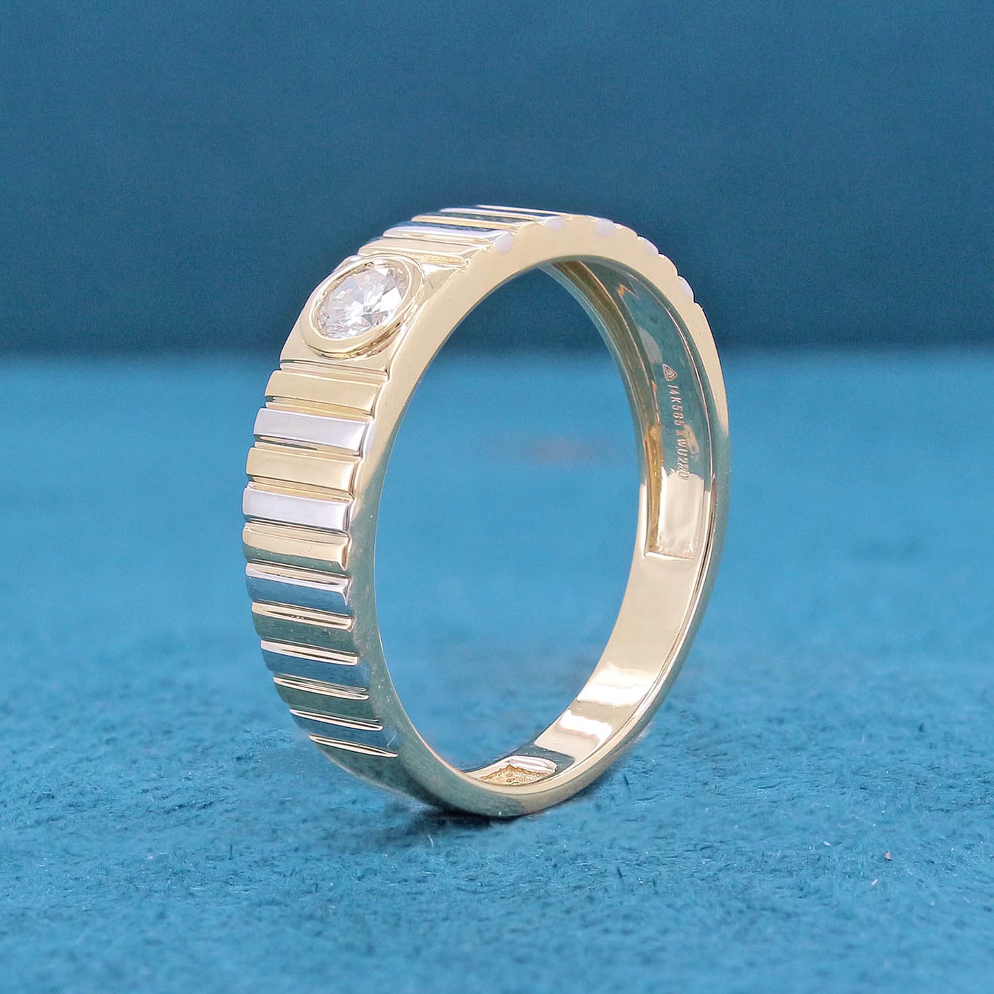 Tavric Band Mens Diamond Ring