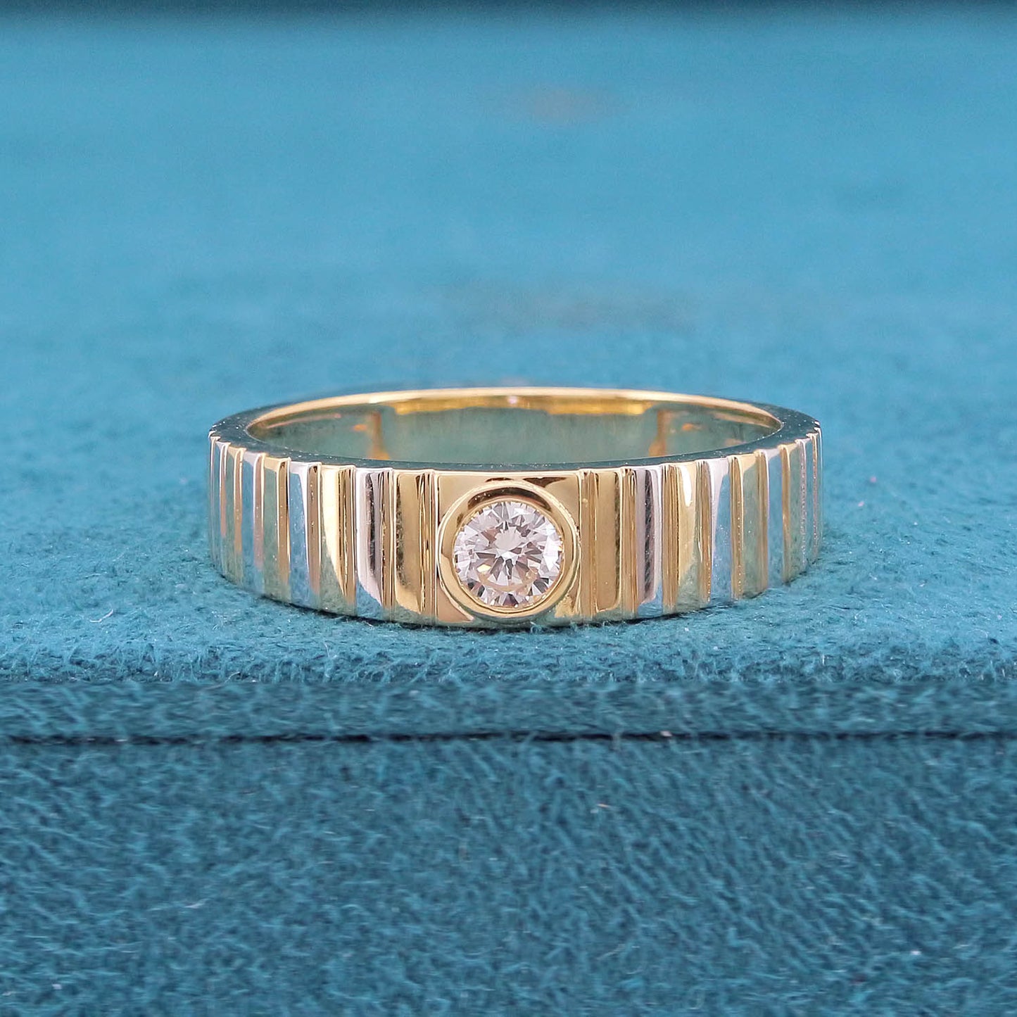 Tavric Band Mens Diamond Ring