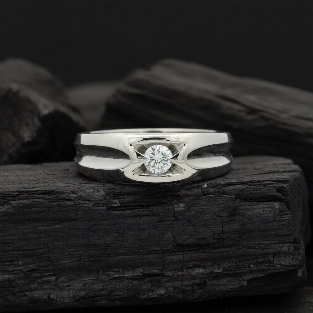 Torvek Band Mens Diamond Ring