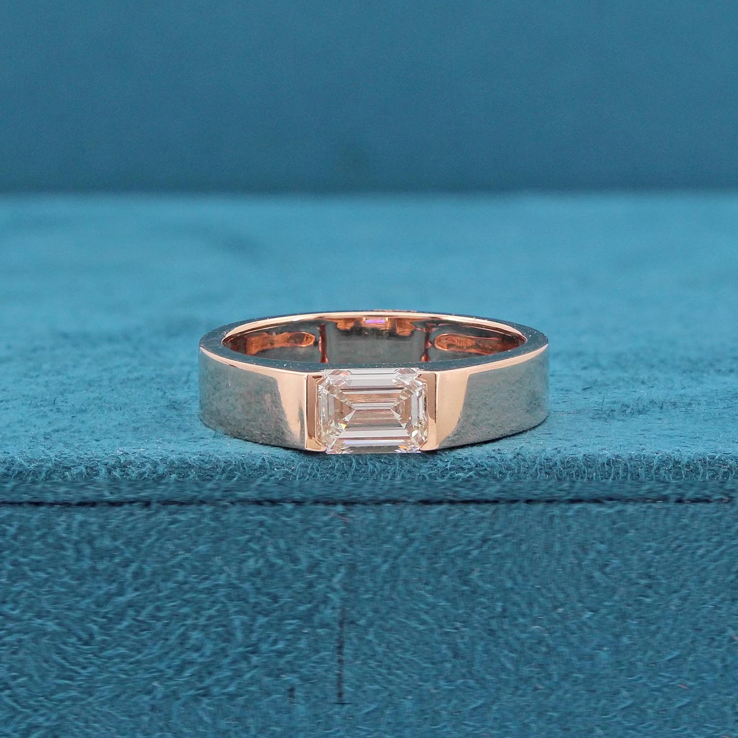 Eryndor Mens Solitaire Diamond Ring