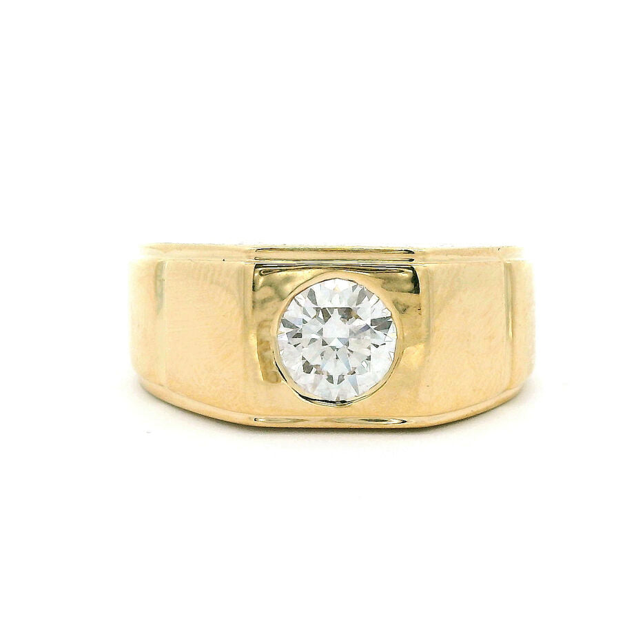 Ronin Solitaire Mens Engagement Ring