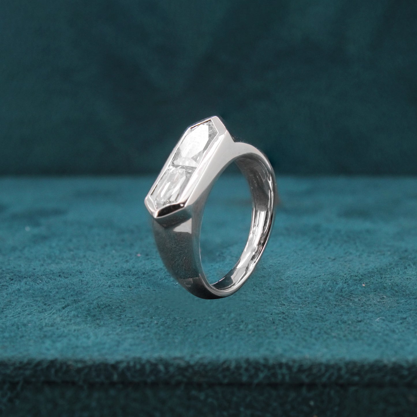 Elion Bond Mens Diamond Engagement Ring