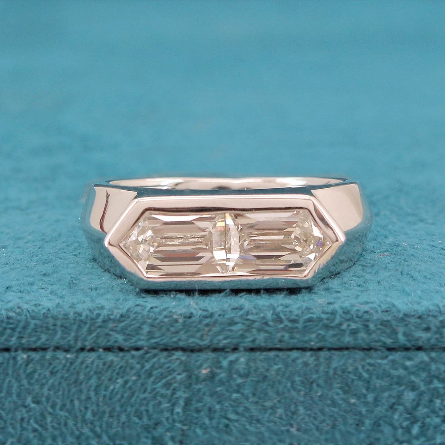 Elion Bond Mens Diamond Engagement Ring